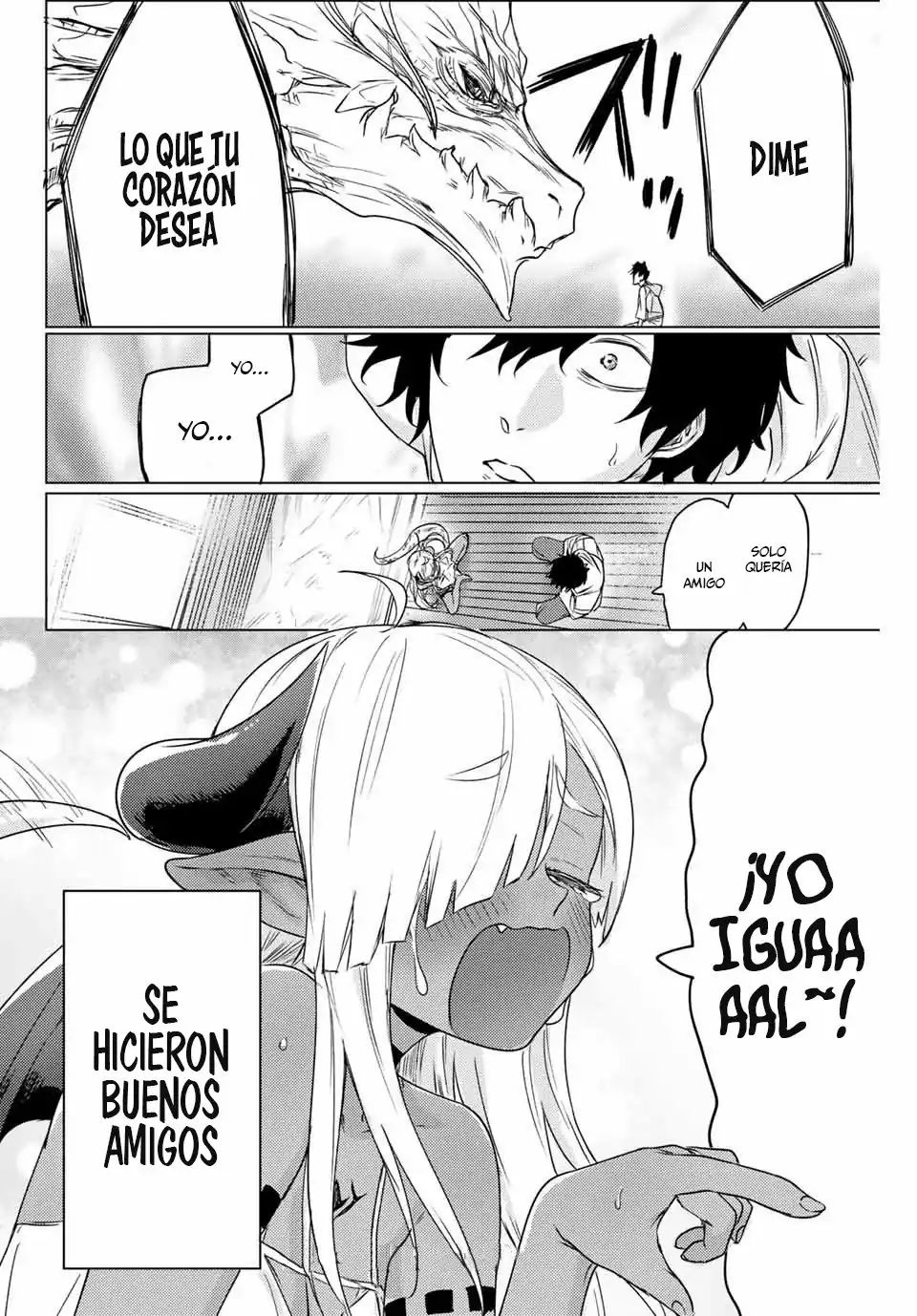 Página 5 — Capítulo 0 de 300-nen Fuuin Sareshi Jaryuu-chan to Tomodachi ni Narimashita
