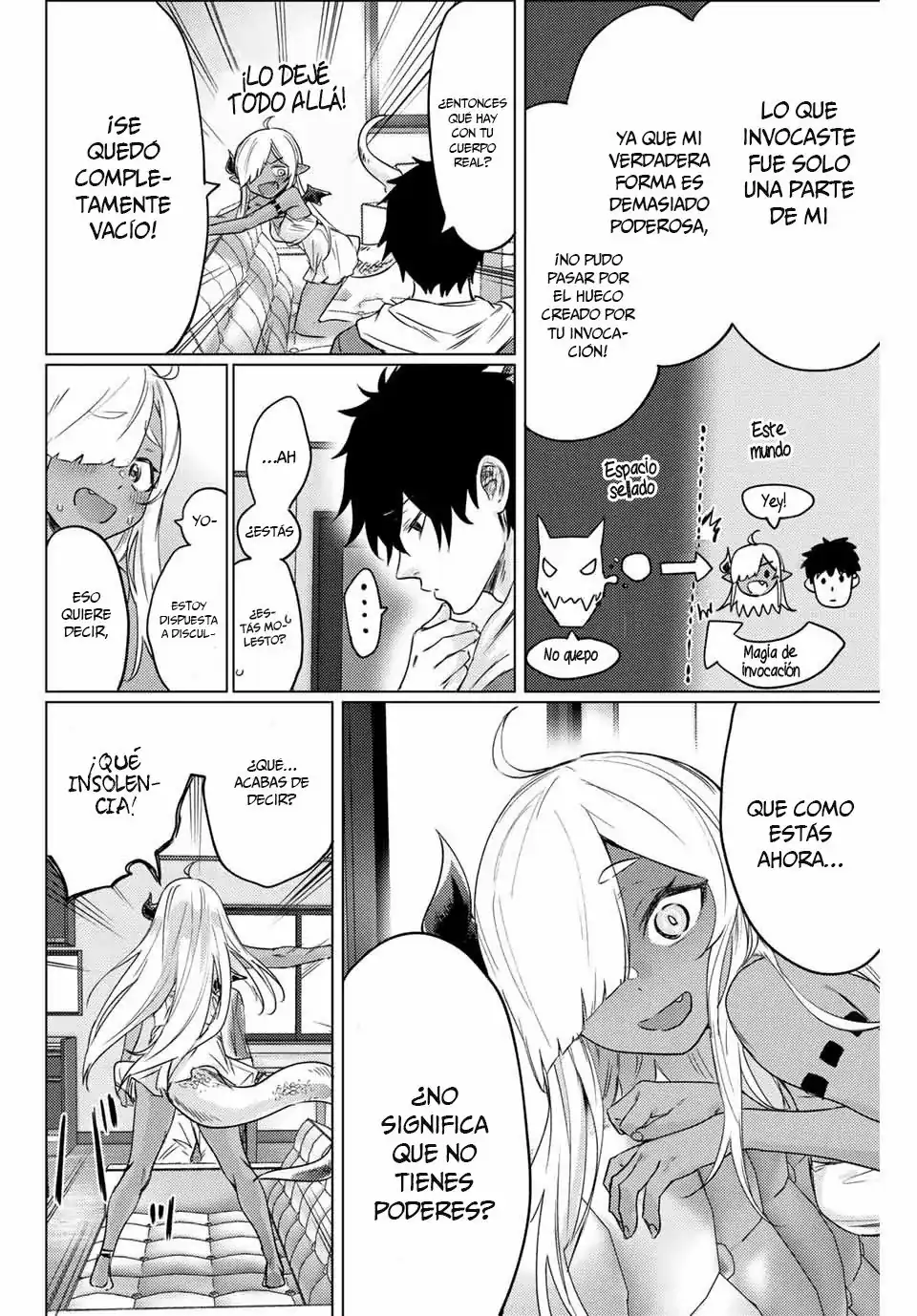 Página 7 — Capítulo 0 de 300-nen Fuuin Sareshi Jaryuu-chan to Tomodachi ni Narimashita