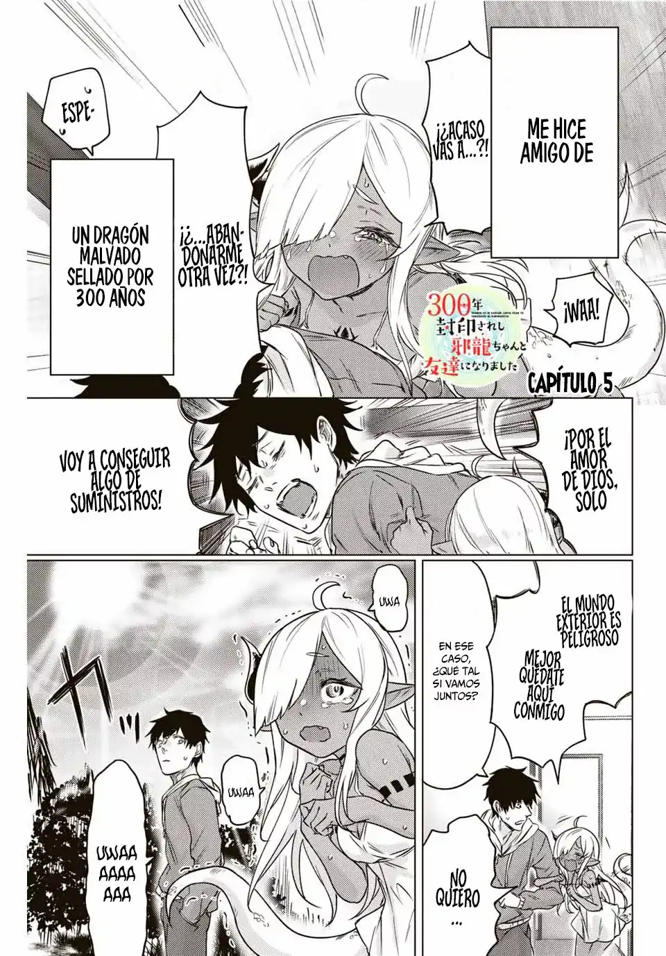 Página 18 — Capítulo 0 de 300-nen Fuuin Sareshi Jaryuu-chan to Tomodachi ni Narimashita