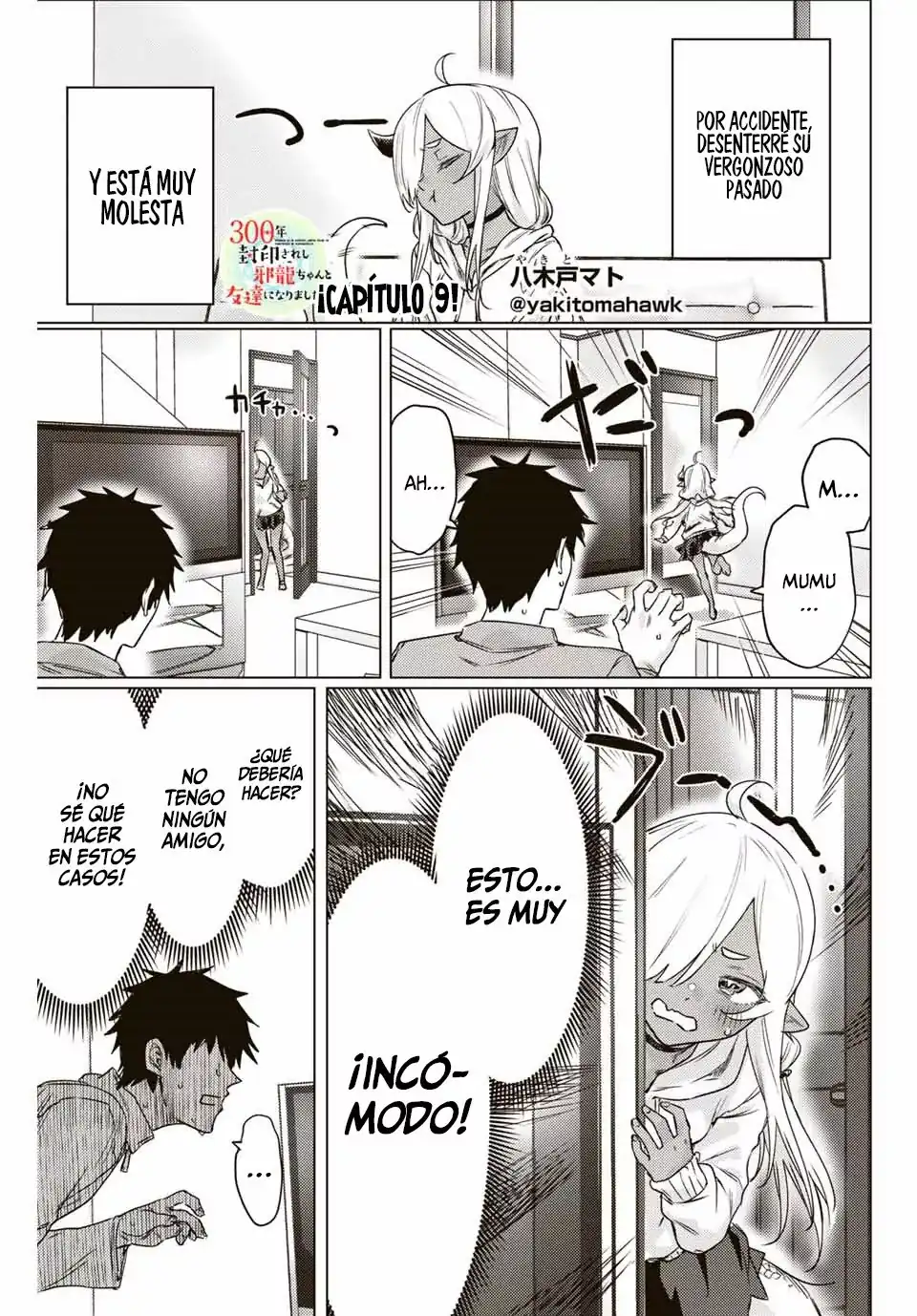 Página 34 — Capítulo 0 de 300-nen Fuuin Sareshi Jaryuu-chan to Tomodachi ni Narimashita