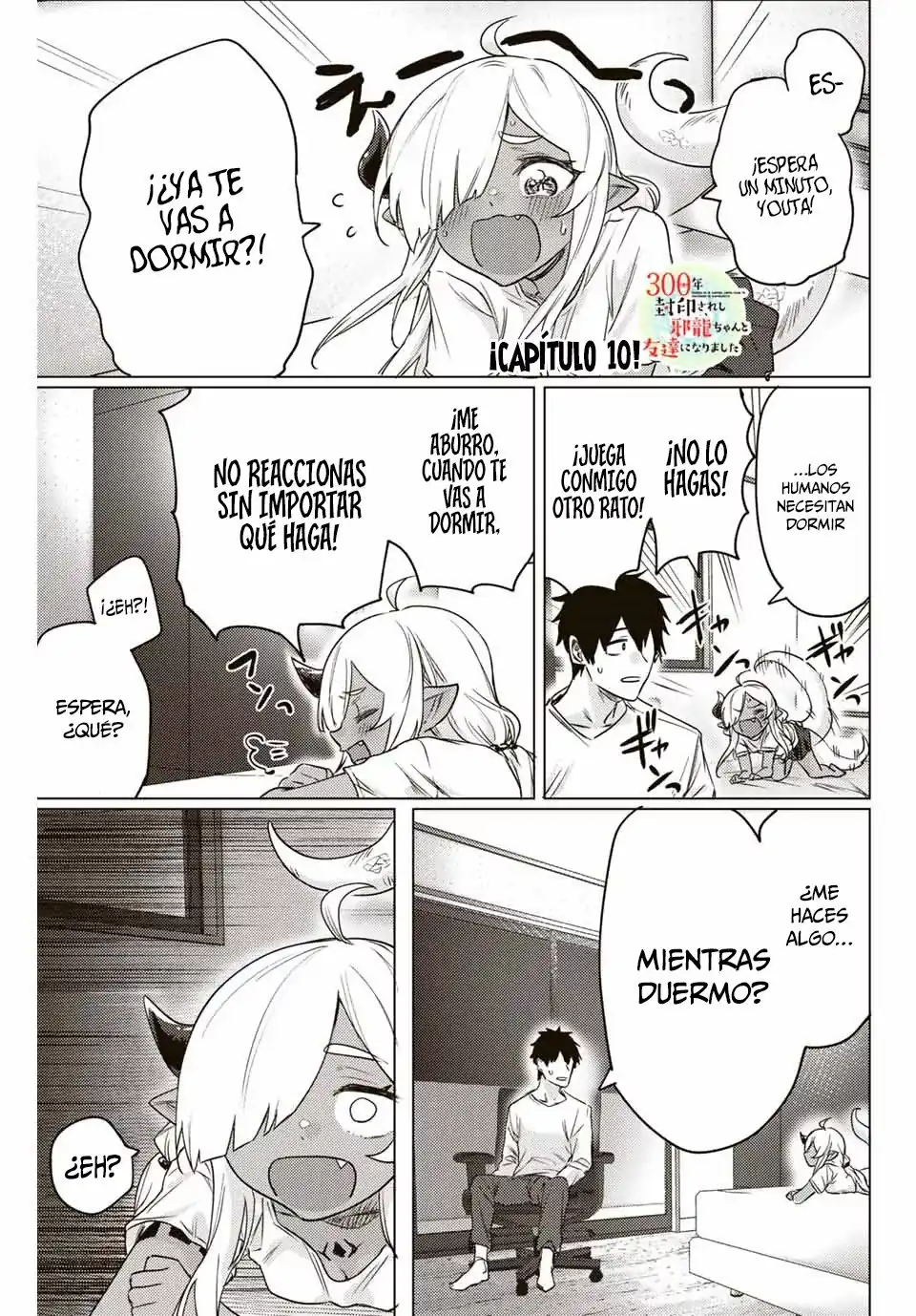 Página 38 — Capítulo 0 de 300-nen Fuuin Sareshi Jaryuu-chan to Tomodachi ni Narimashita