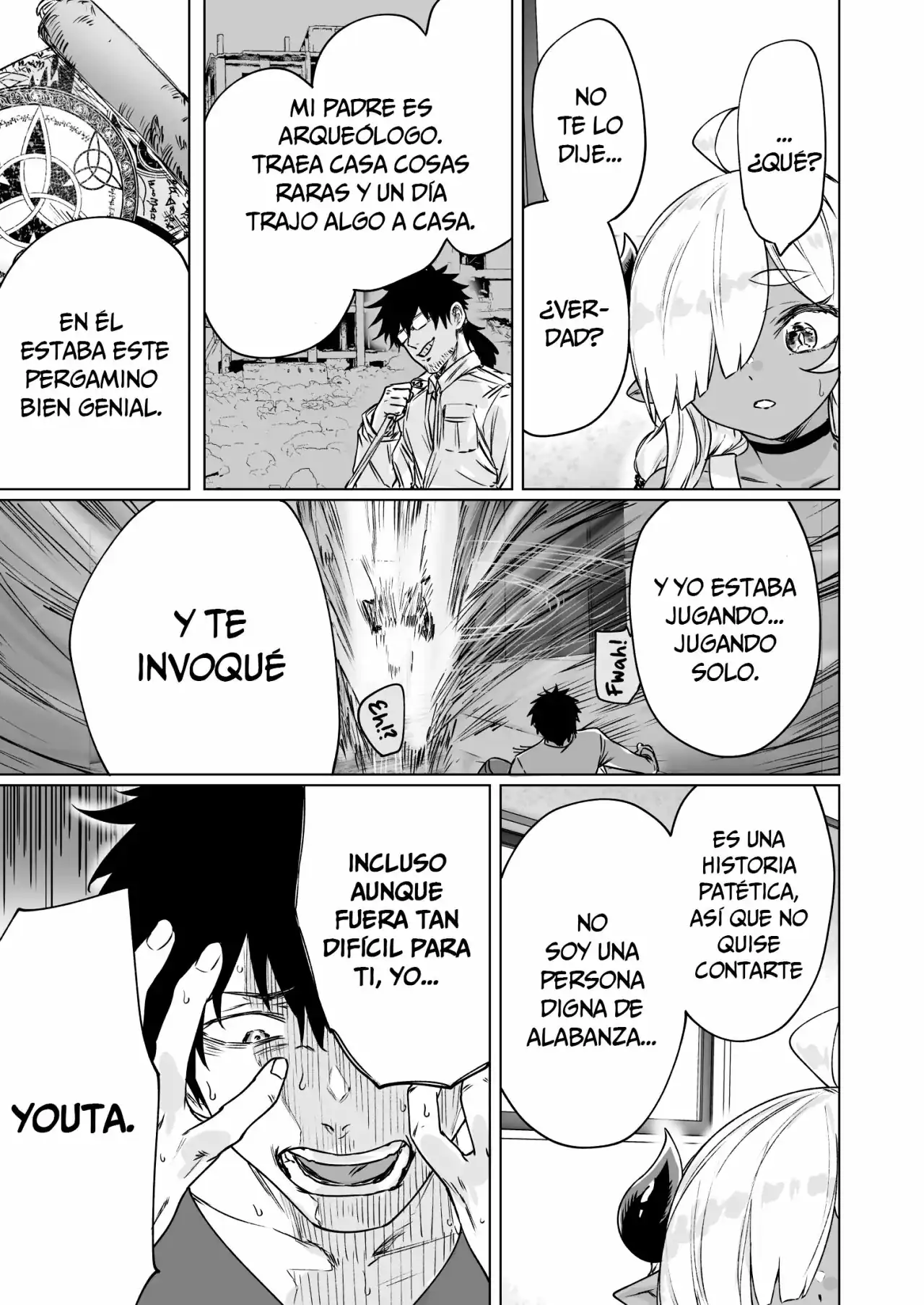 Página 6 — Capítulo 1 de 300-nen Fuuin Sareshi Jaryuu-chan to Tomodachi ni Narimashita