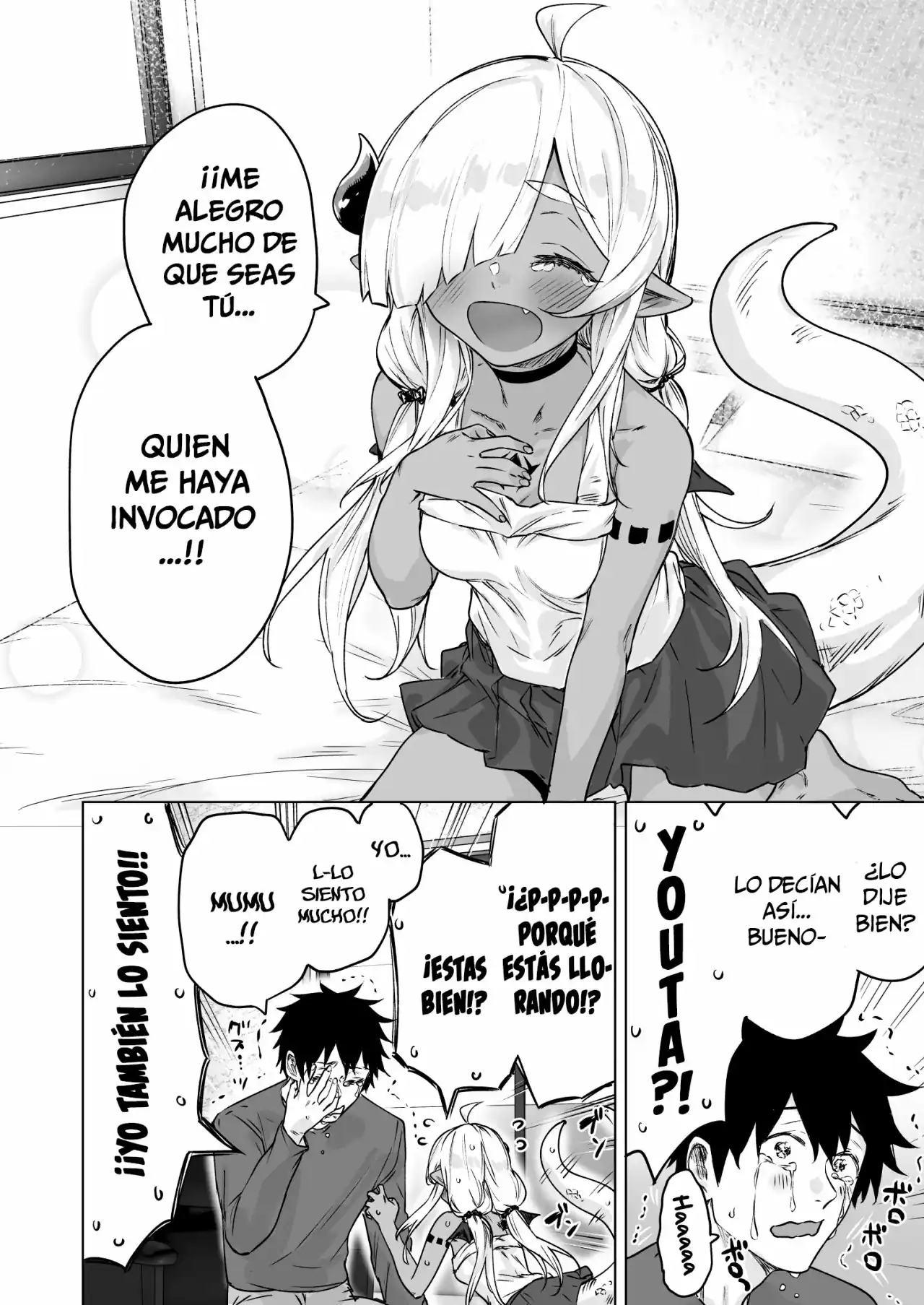 Página 9 — Capítulo 1 de 300-nen Fuuin Sareshi Jaryuu-chan to Tomodachi ni Narimashita