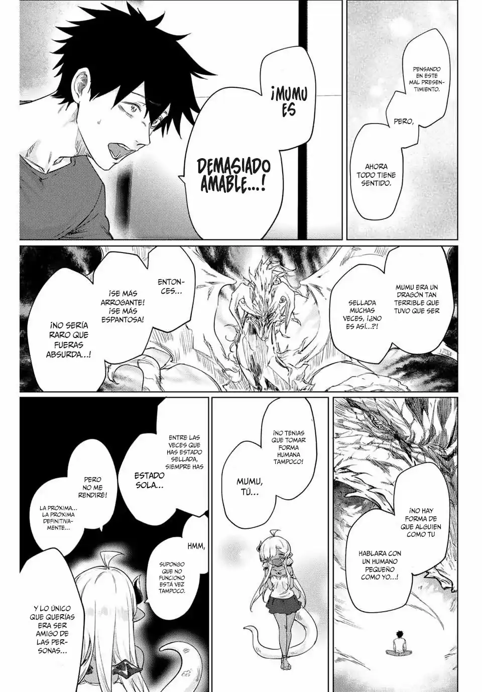Página 6 — Capítulo 3 de 300-nen Fuuin Sareshi Jaryuu-chan to Tomodachi ni Narimashita