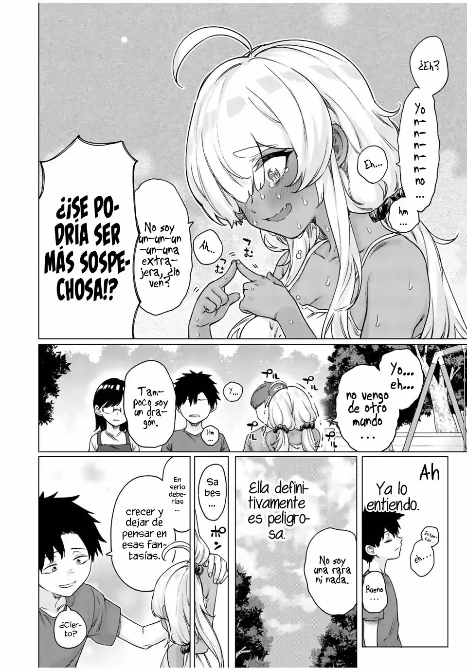 Página 8 — Capítulo 14 de 300-nen Fuuin Sareshi Jaryuu-chan to Tomodachi ni Narimashita