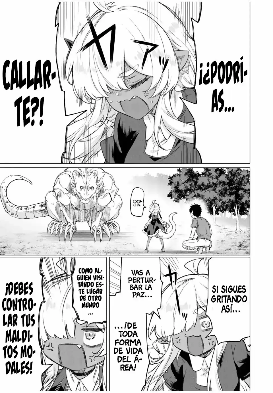 Página 7 — Capítulo 19 de 300-nen Fuuin Sareshi Jaryuu-chan to Tomodachi ni Narimashita