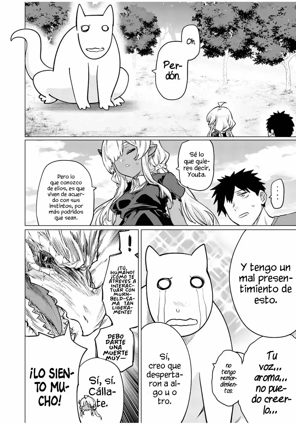 Página 8 — Capítulo 19 de 300-nen Fuuin Sareshi Jaryuu-chan to Tomodachi ni Narimashita