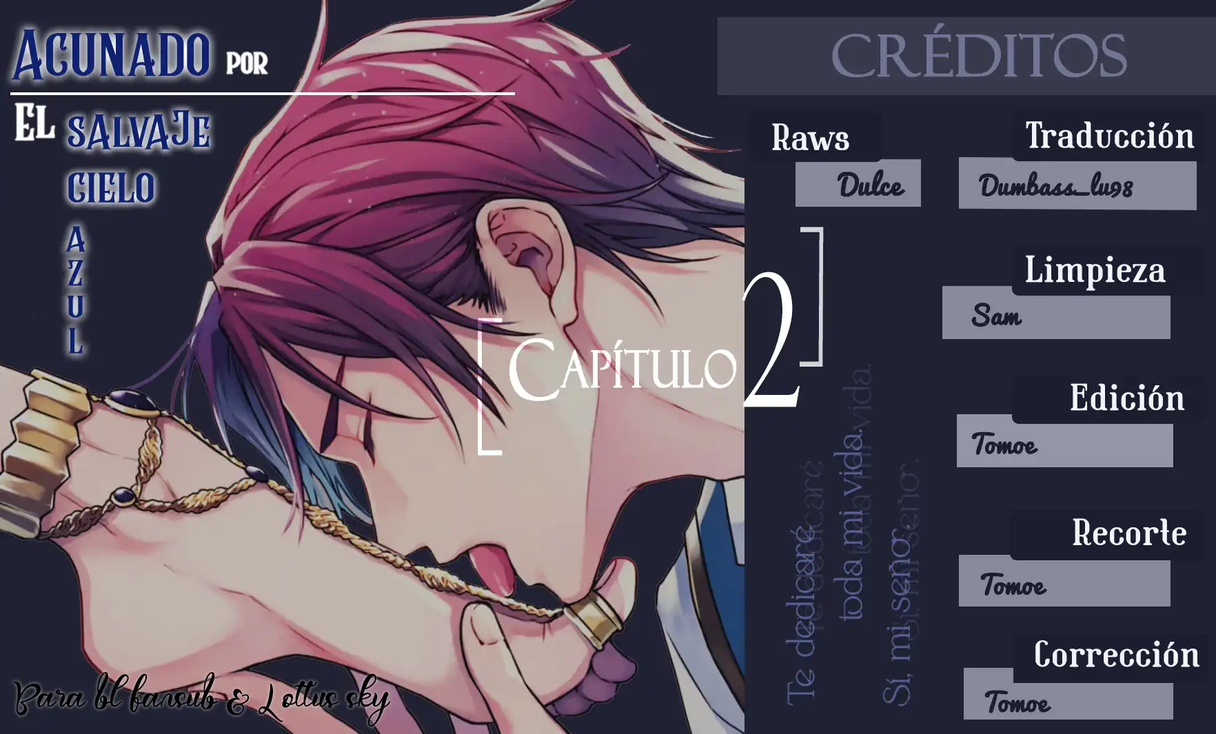 Página 1 — Acunado por el salvaje cielo azul- Sono Yono Dokoka Soten No Yurikago Capítulo 2