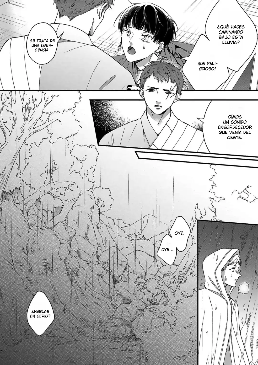 Página 18 — Acunado por el salvaje cielo azul- Sono Yono Dokoka Soten No Yurikago Capítulo 2