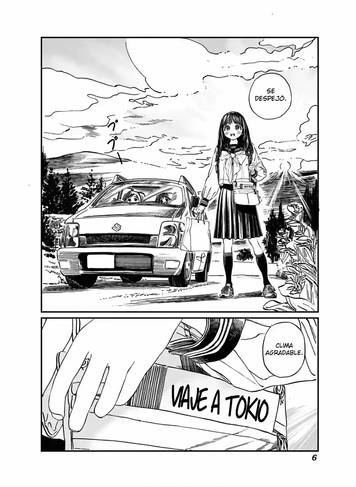 Página 8 — Akebi-chan no Sailor Fuku Capítulo 34