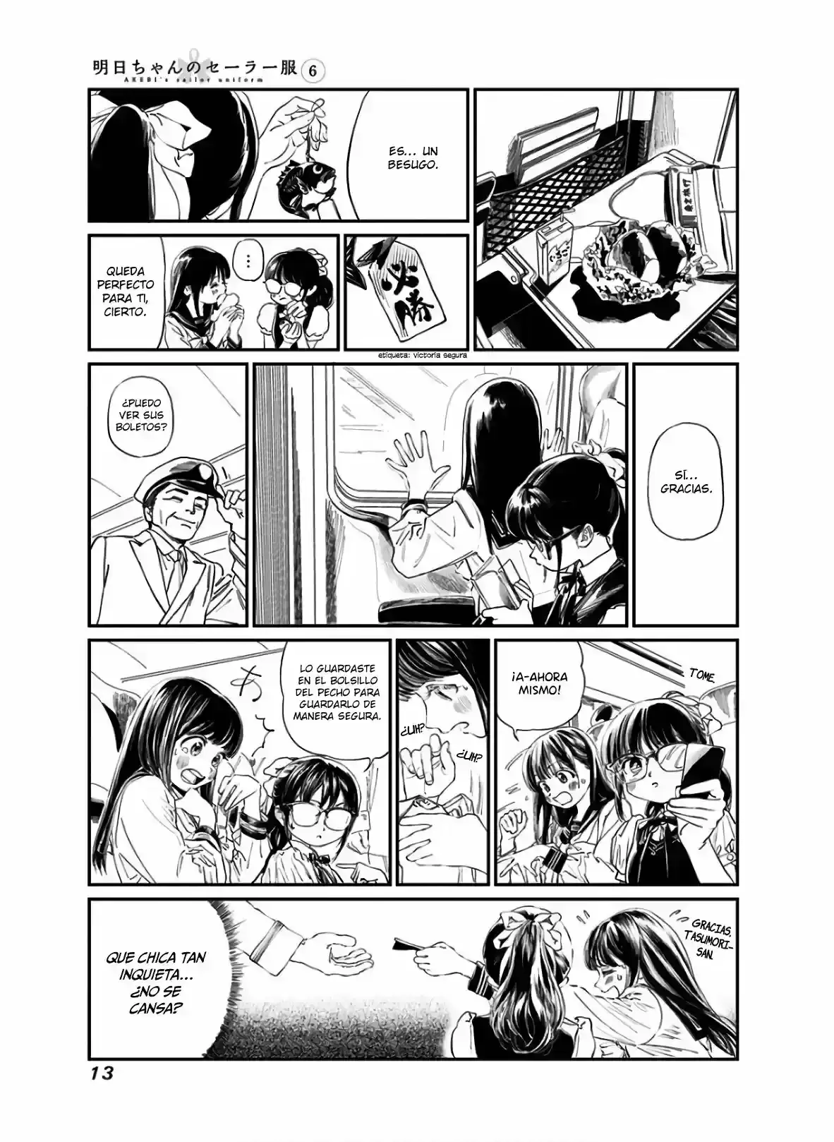 Página 15 — Akebi-chan no Sailor Fuku Capítulo 34