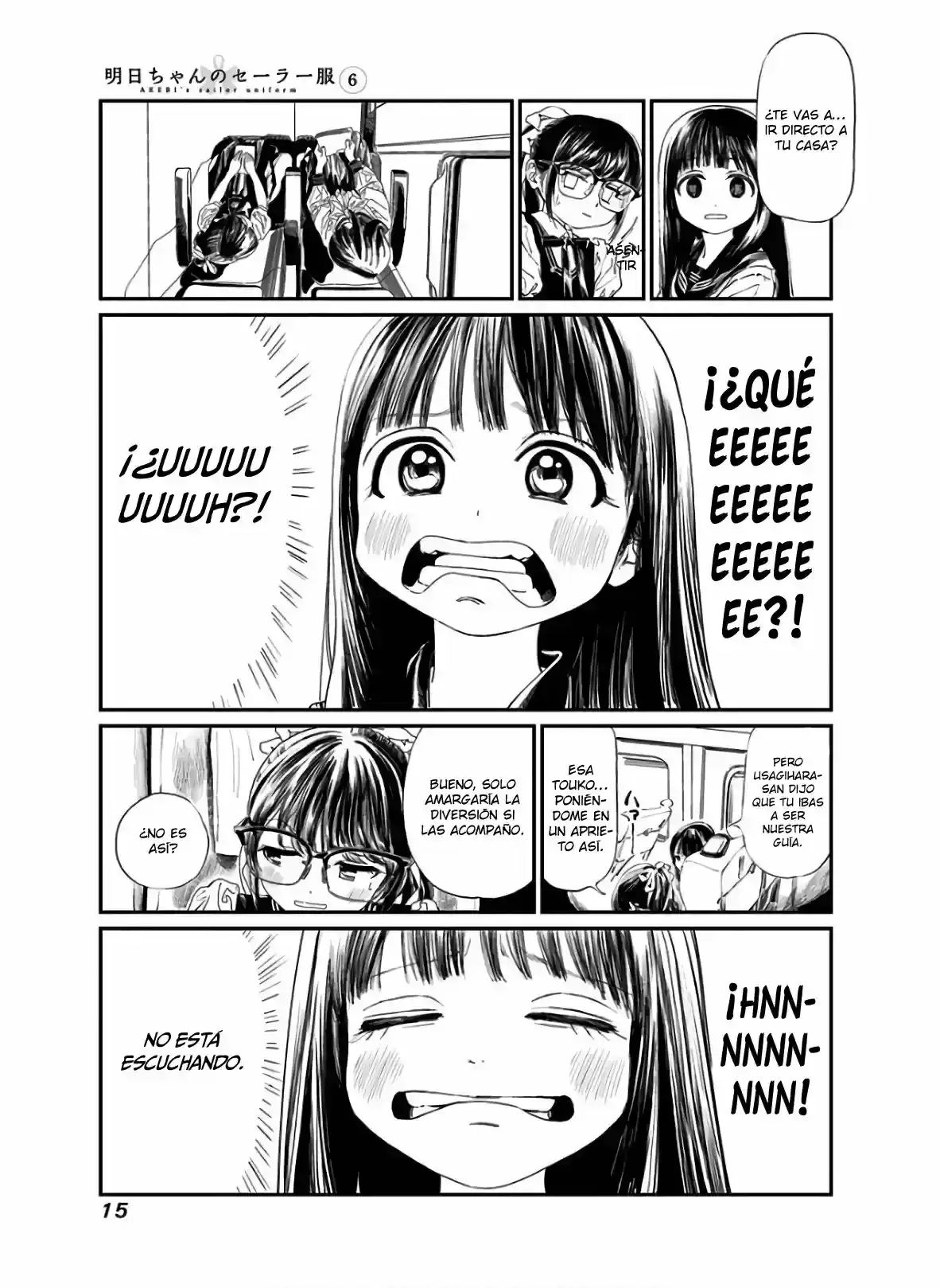 Página 17 — Akebi-chan no Sailor Fuku Capítulo 34