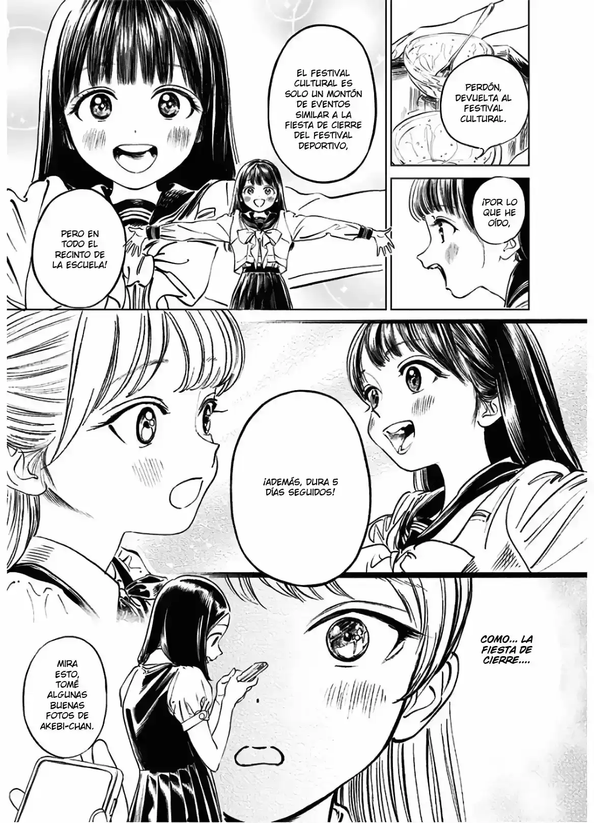 Página 15 — Akebi-chan no Sailor Fuku Capítulo 39