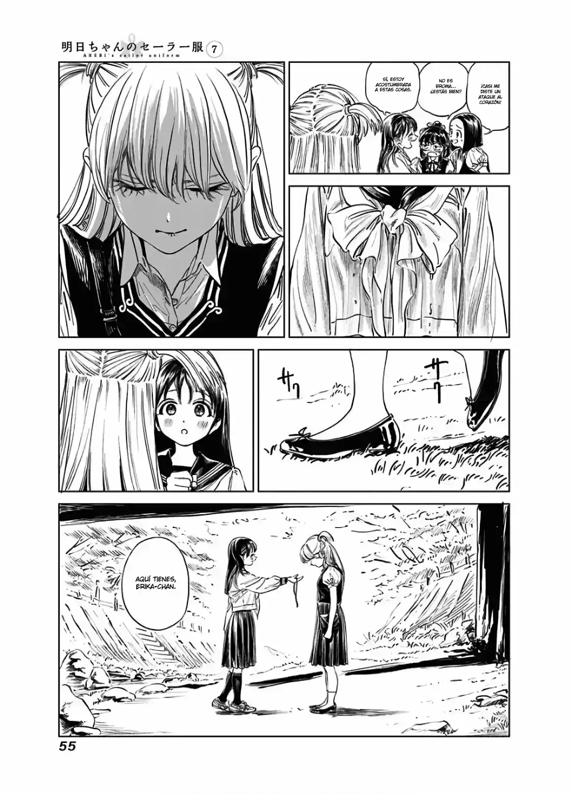 Página 40 — Akebi-chan no Sailor Fuku Capítulo 39