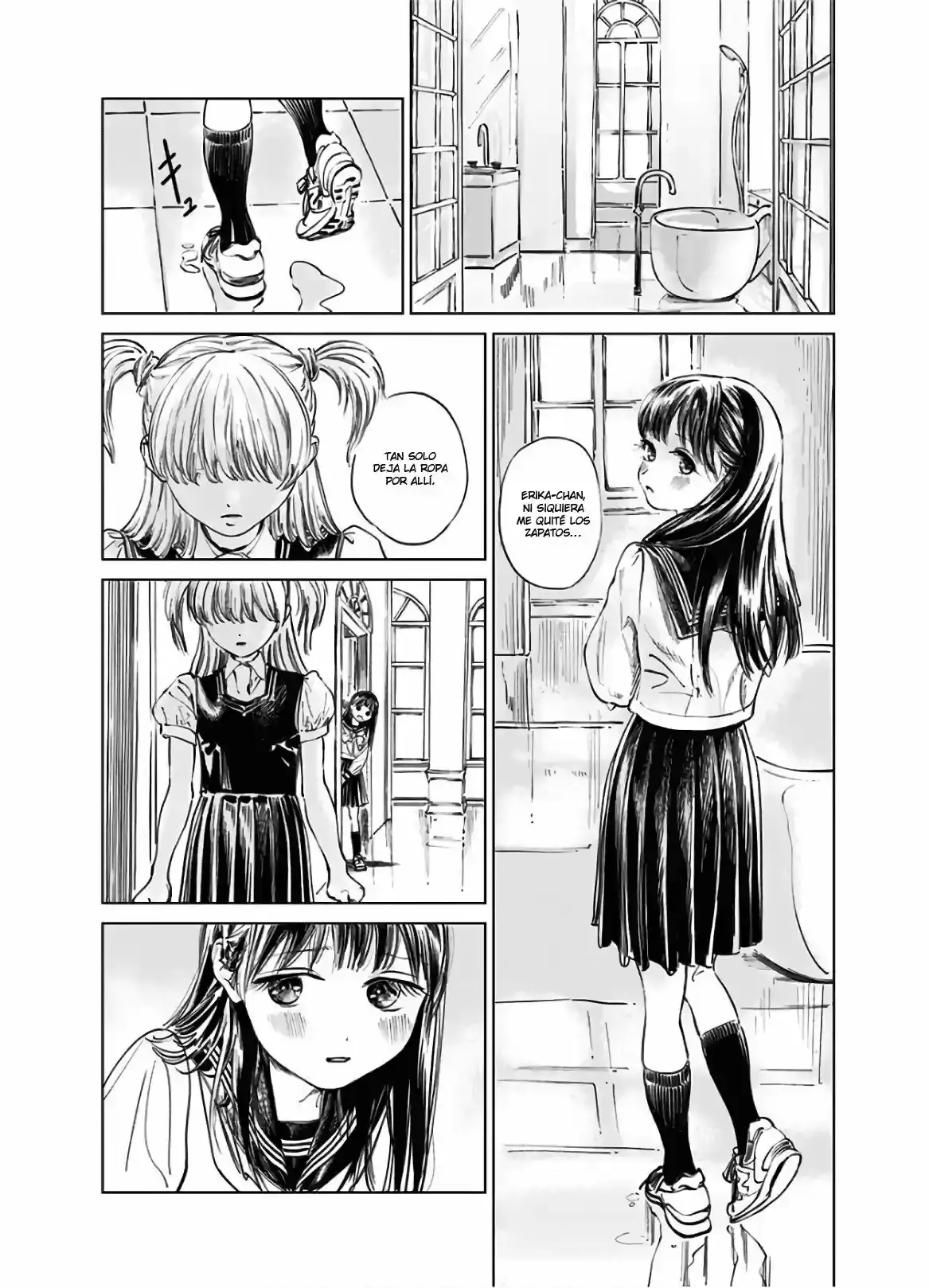 Página 9 — Akebi-chan no Sailor Fuku Capítulo 40