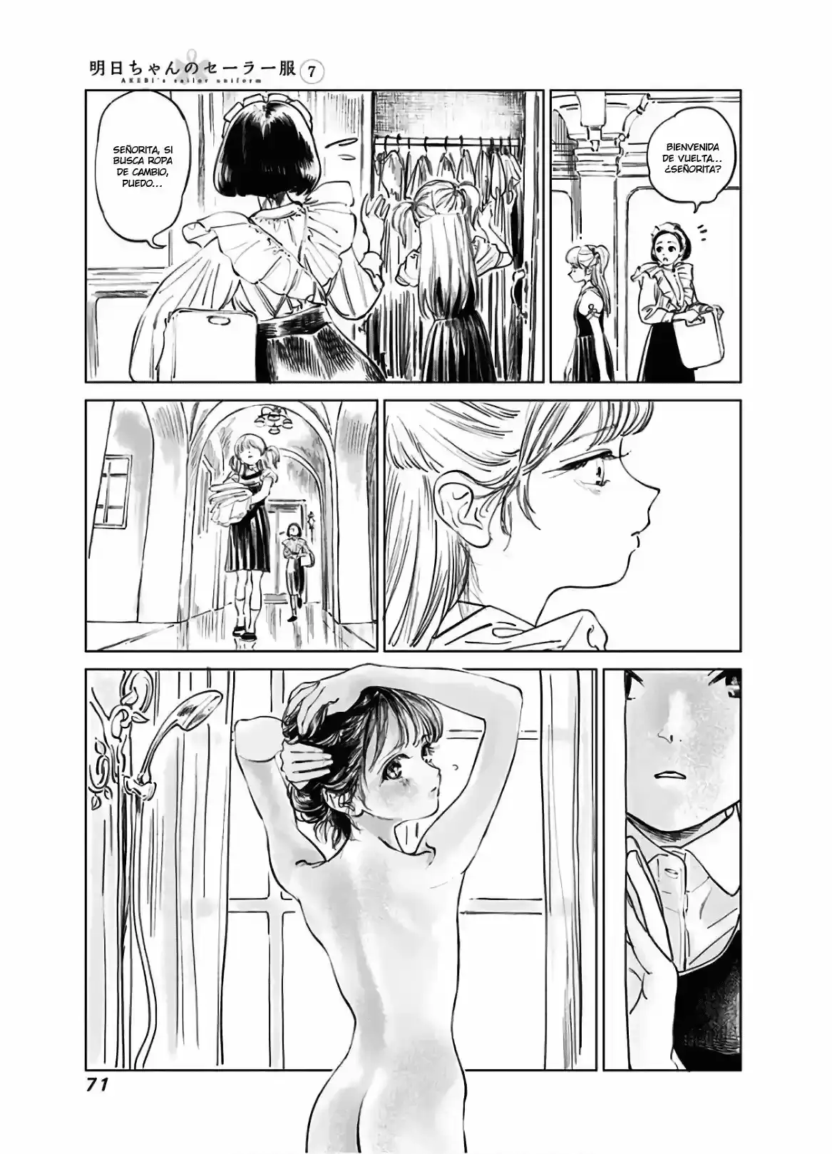 Página 10 — Akebi-chan no Sailor Fuku Capítulo 40