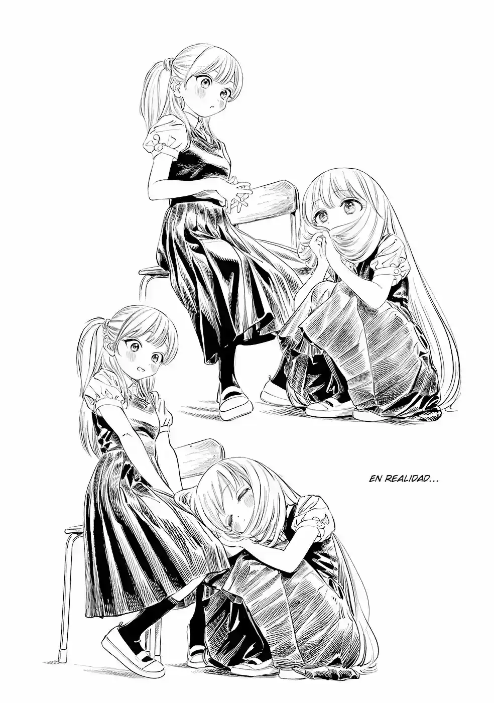 Página 8 — Akebi-chan no Sailor Fuku Capítulo 46