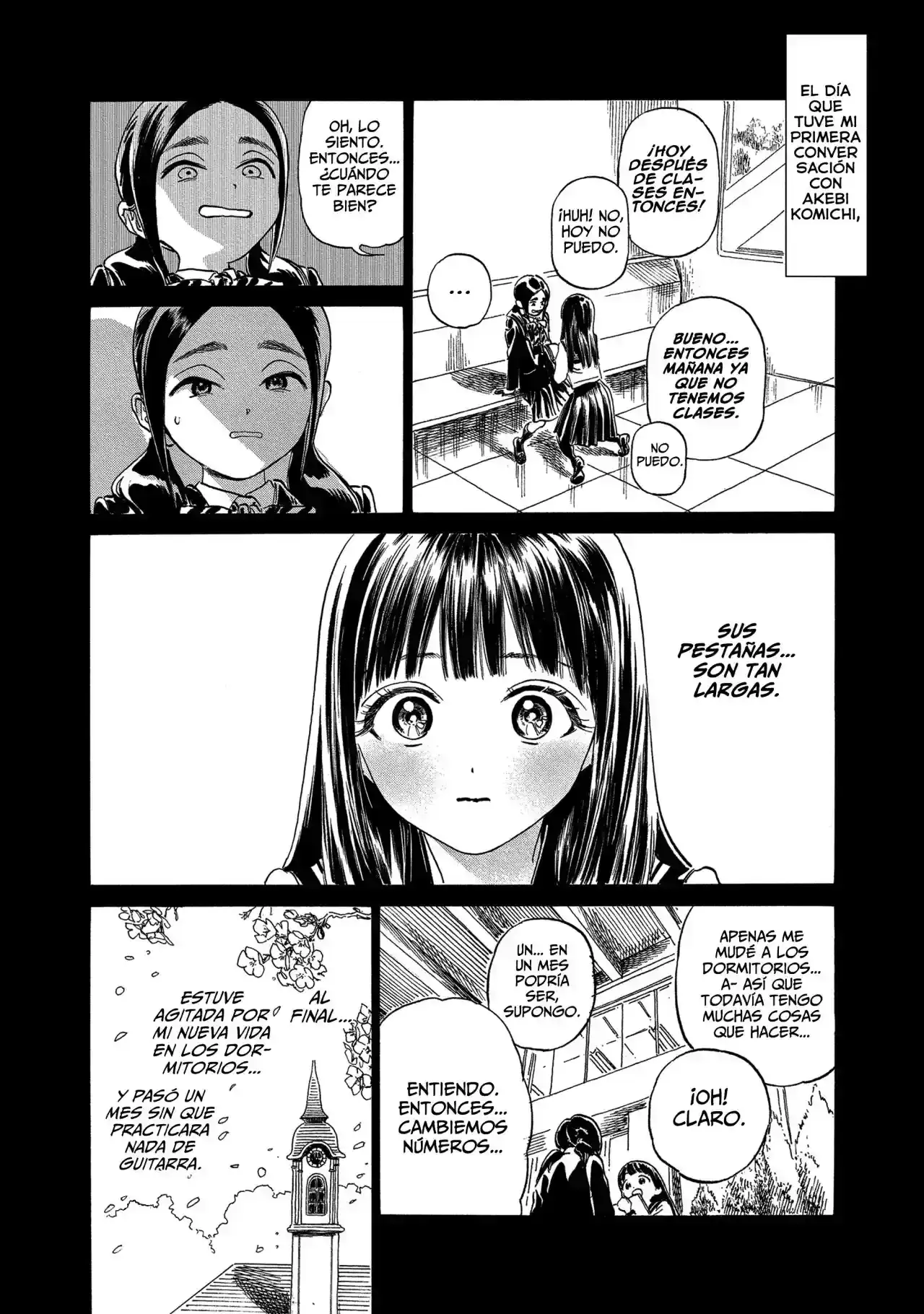 Página 6 — Akebi-chan no Sailor Fuku Capítulo 58