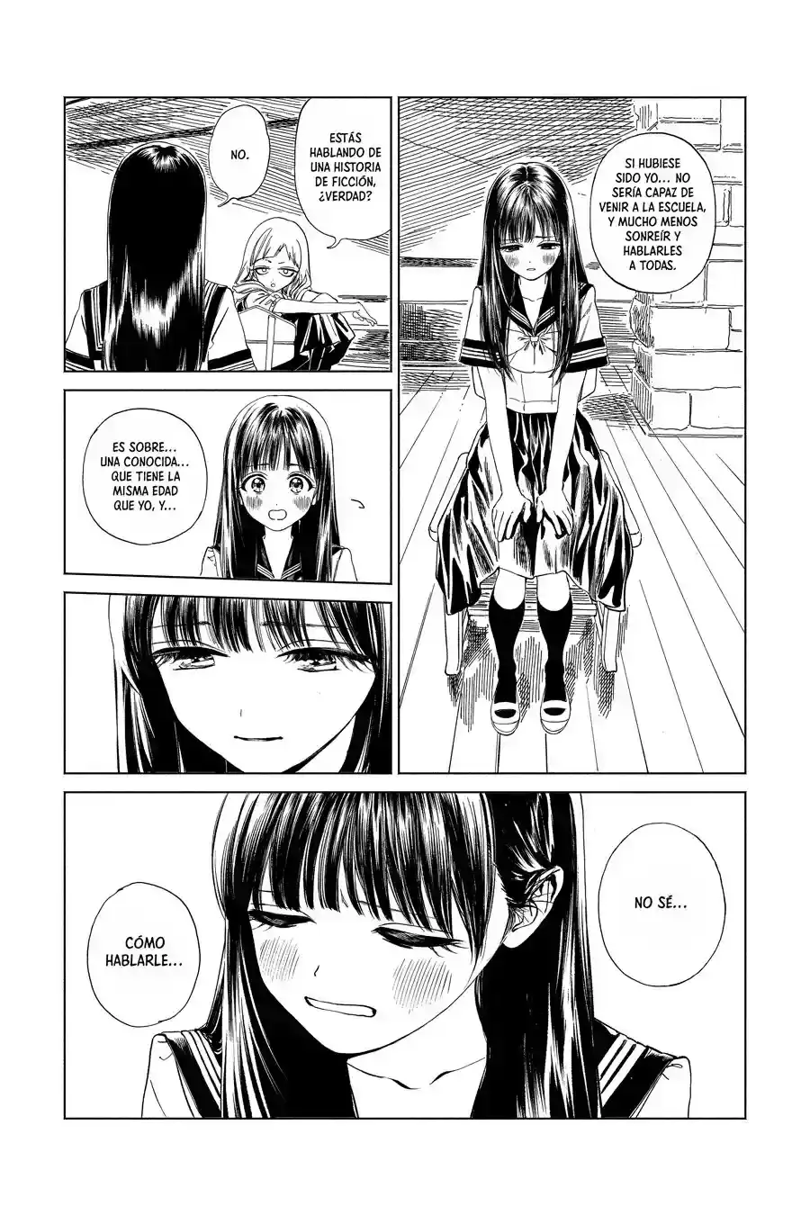 Página 13 — Akebi-chan no Sailor Fuku Capítulo 62