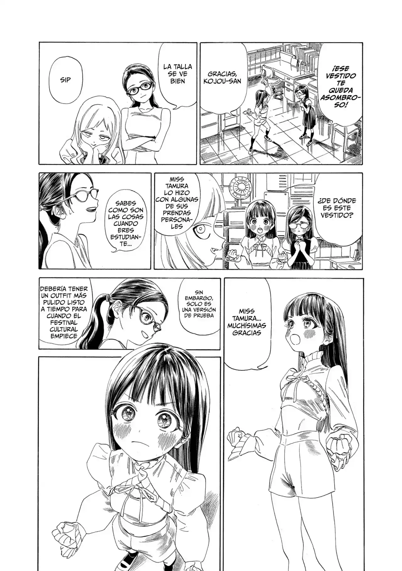 Página 10 — Akebi-chan no Sailor Fuku Capítulo 64