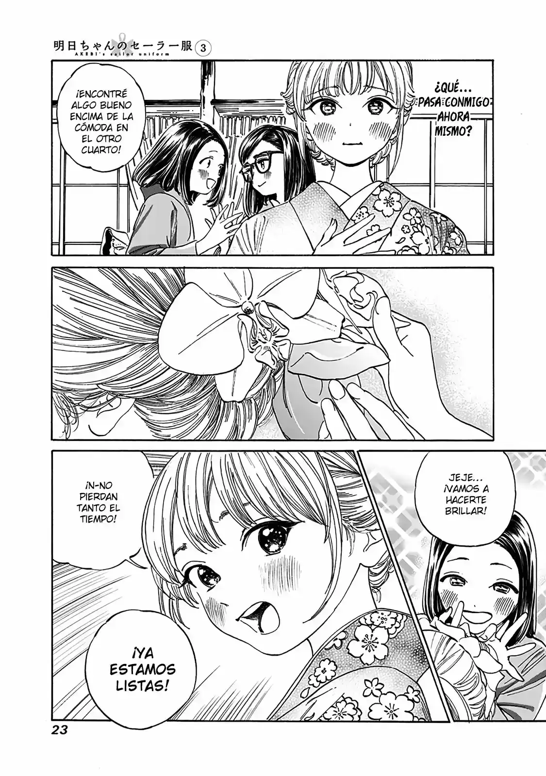 Página 8 — Akebi-chan no Sailor Fuku Capítulo 13.2