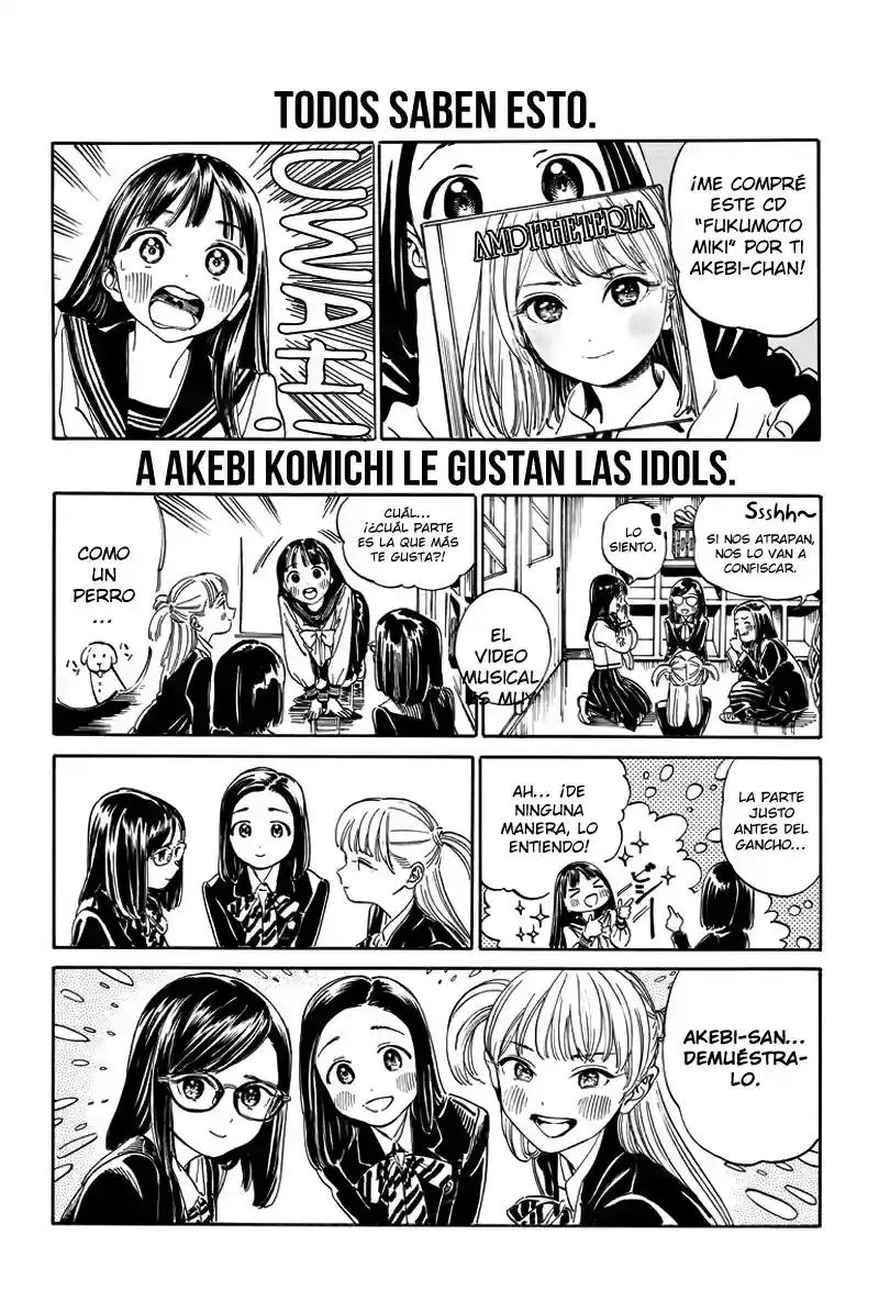 Página 12 — Akebi-chan no Sailor Fuku Capítulo 6.5
