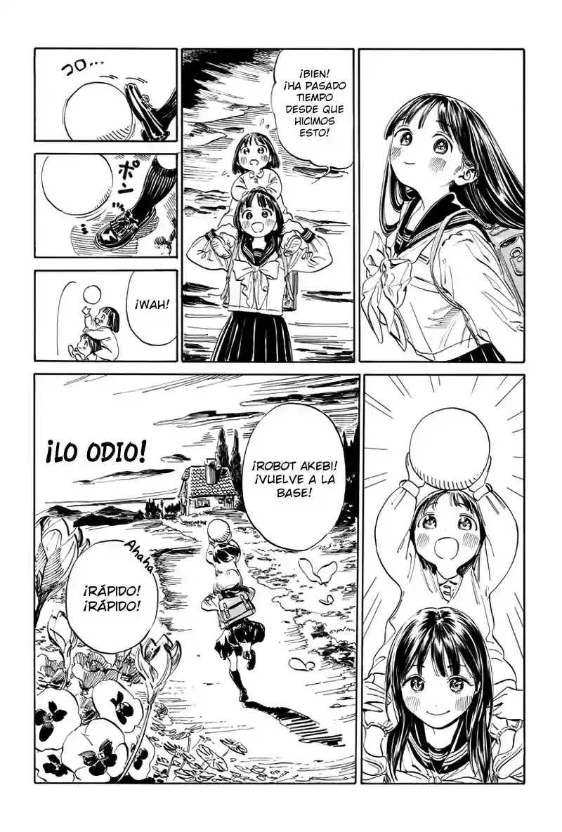 Página 18 — Akebi-chan no Sailor Fuku Capítulo 6.5