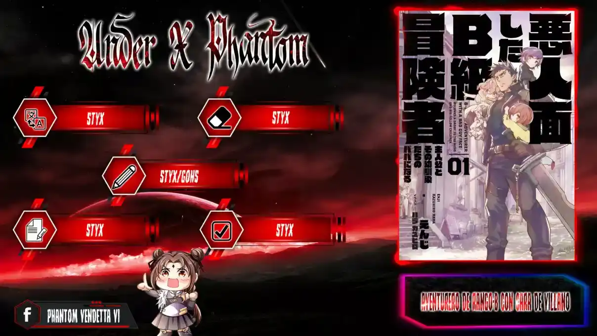 Página 1 — Akuninzura shita B-kyuu Boukensha: Shujinkou to Sono Osananajimi-tachi no Papa ni Naru Capítulo 2