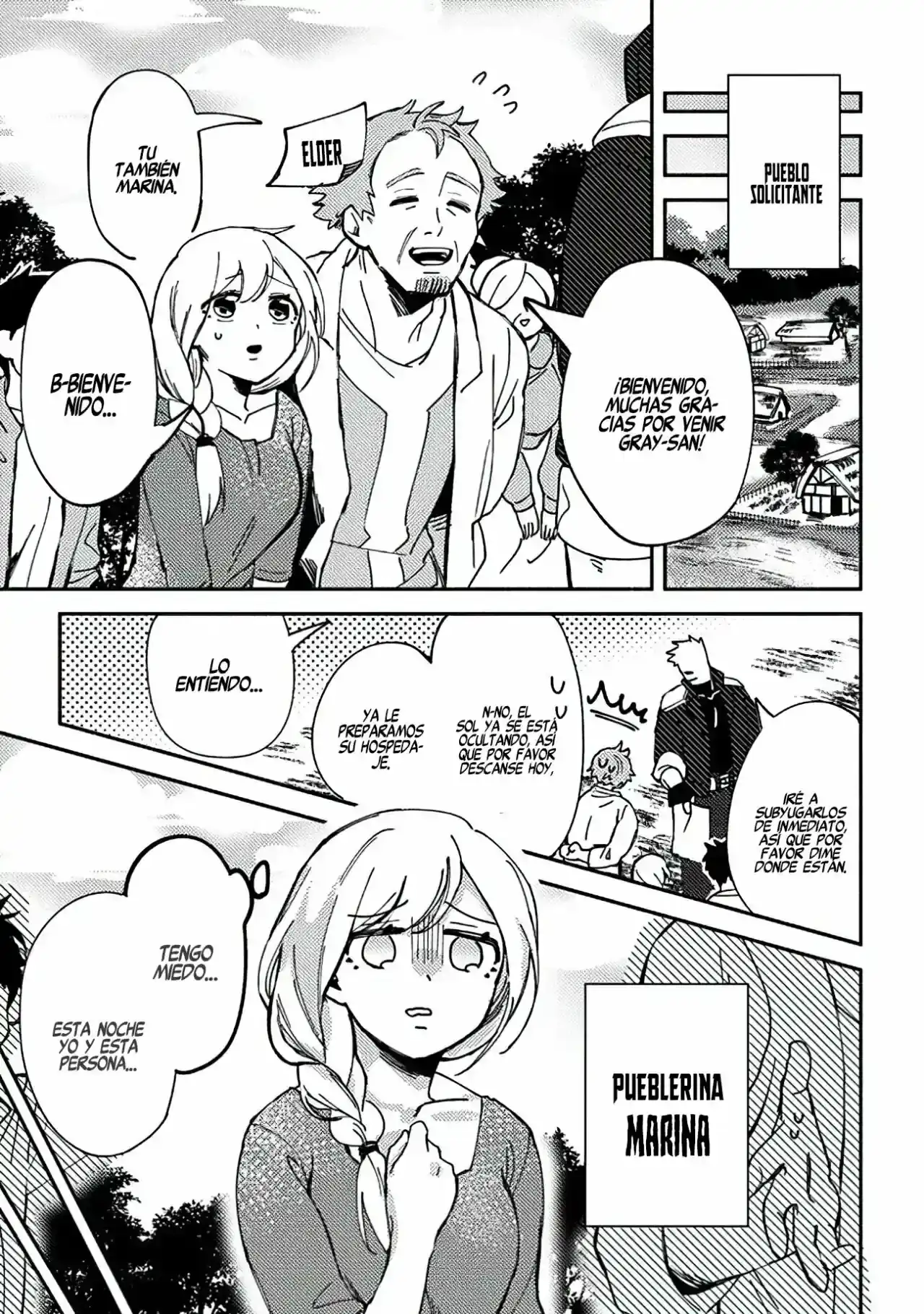 Página 9 — Akuninzura shita B-kyuu Boukensha: Shujinkou to Sono Osananajimi-tachi no Papa ni Naru Capítulo 2