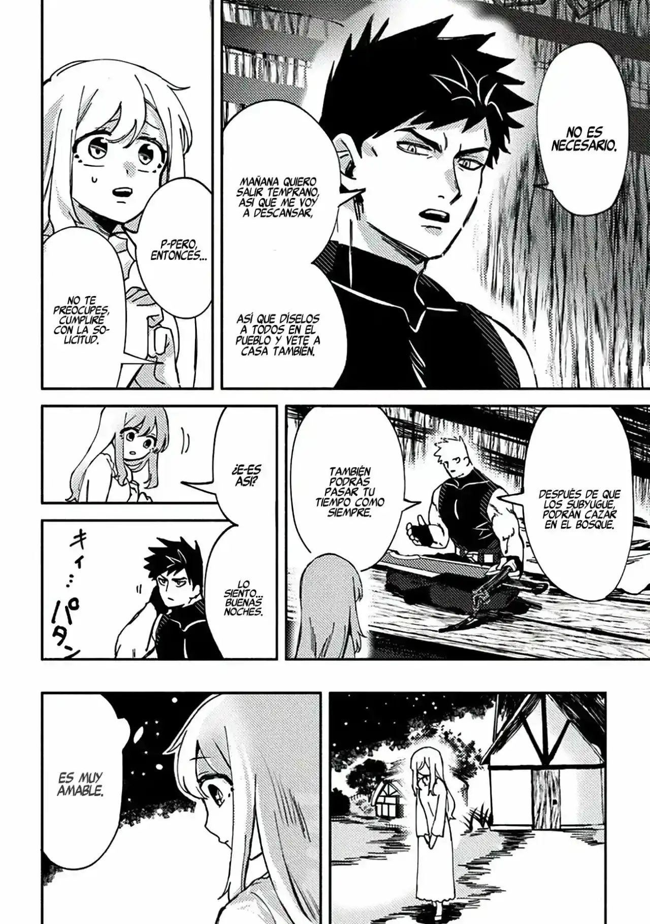Página 12 — Akuninzura shita B-kyuu Boukensha: Shujinkou to Sono Osananajimi-tachi no Papa ni Naru Capítulo 2