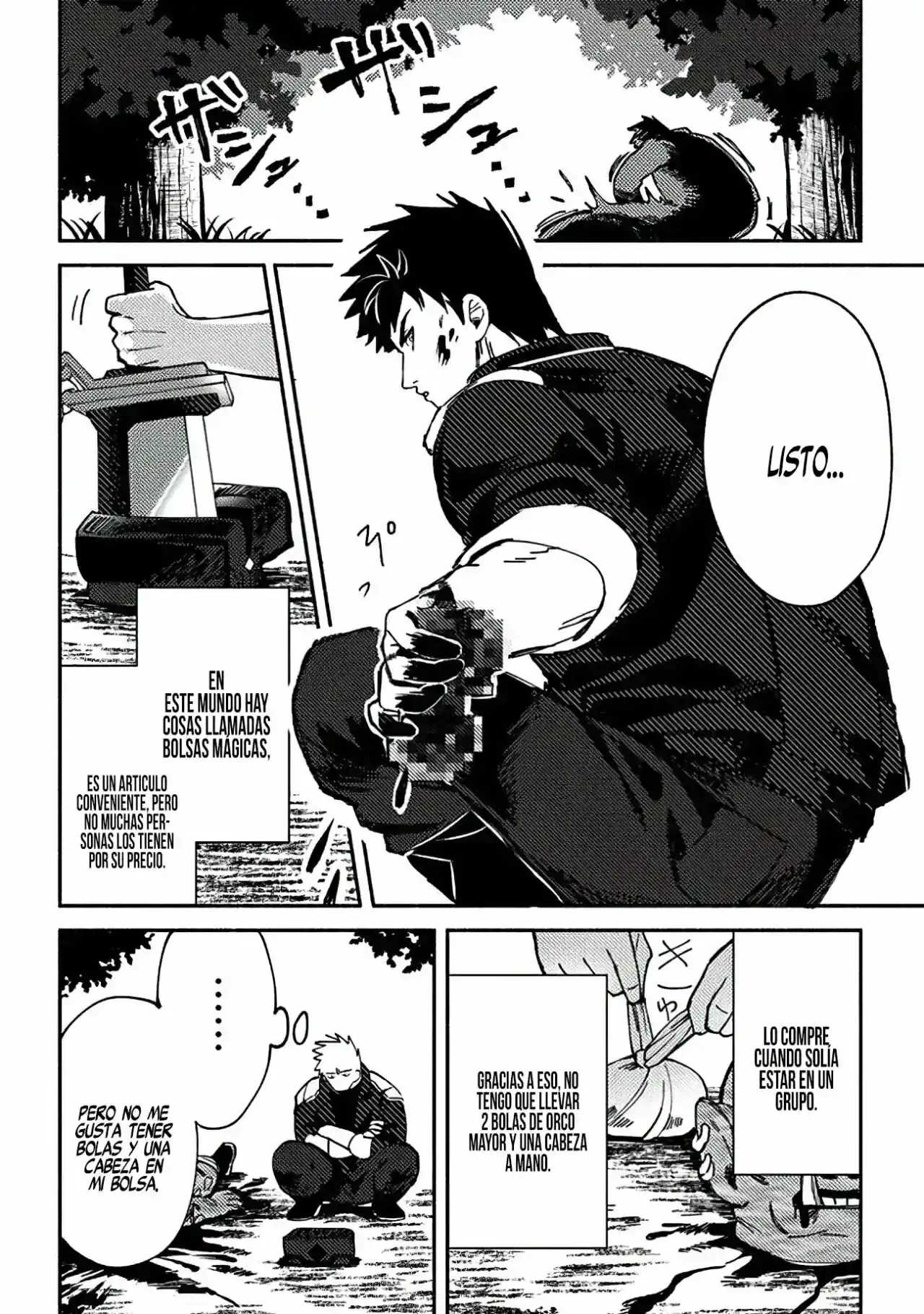 Página 18 — Akuninzura shita B-kyuu Boukensha: Shujinkou to Sono Osananajimi-tachi no Papa ni Naru Capítulo 2
