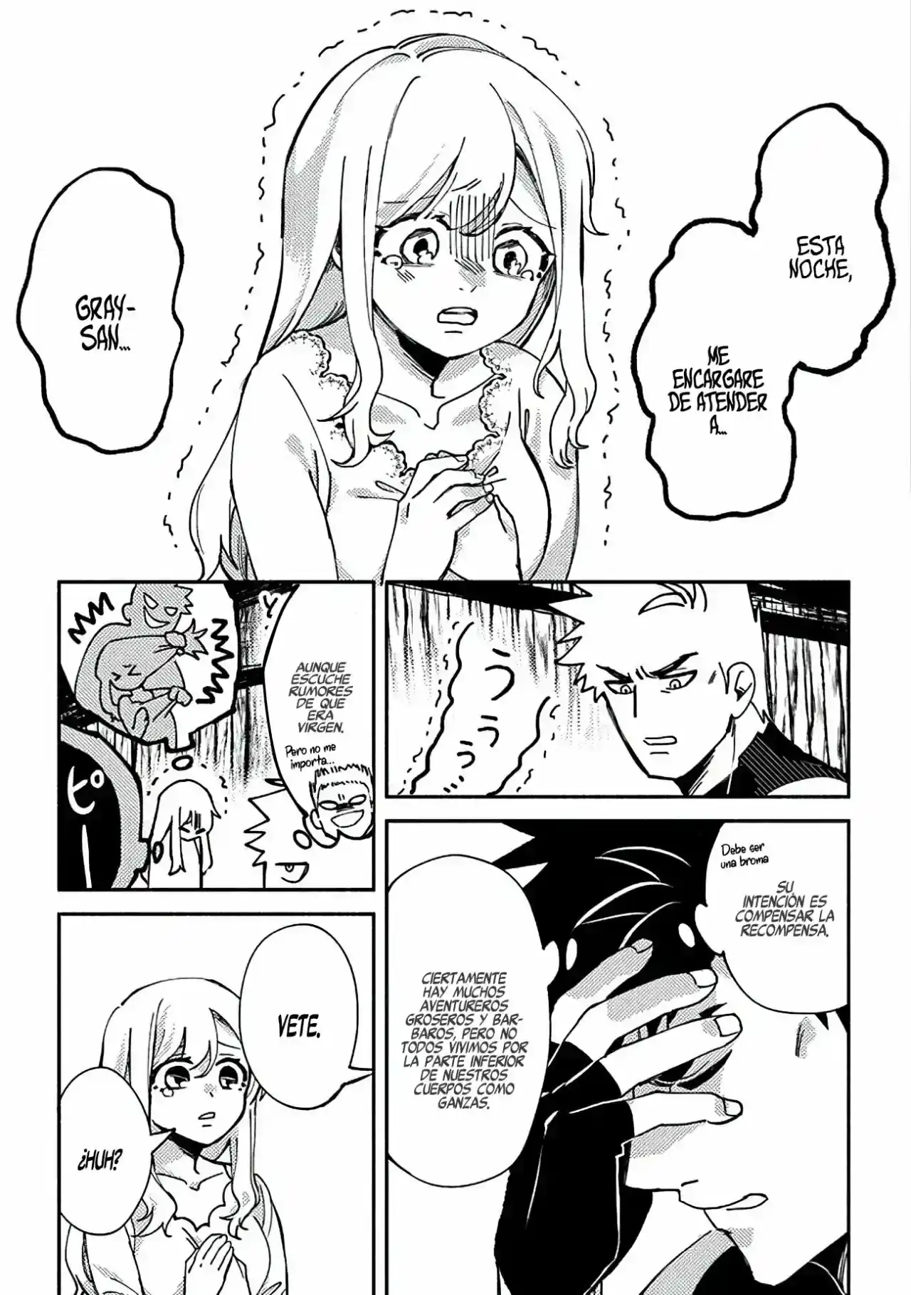 Página 45 — Akuninzura shita B-kyuu Boukensha: Shujinkou to Sono Osananajimi-tachi no Papa ni Naru Capítulo 2