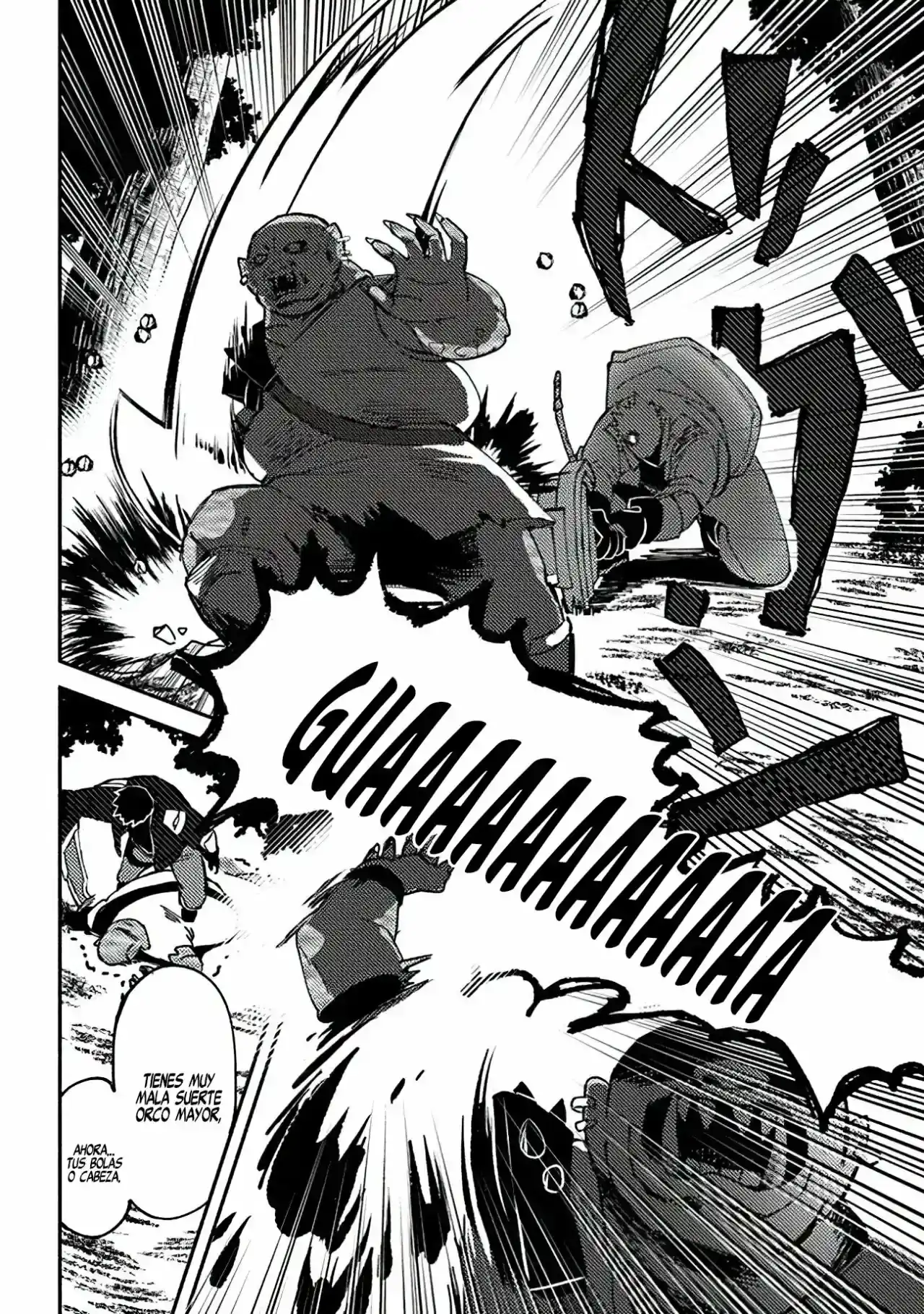 Página 50 — Akuninzura shita B-kyuu Boukensha: Shujinkou to Sono Osananajimi-tachi no Papa ni Naru Capítulo 2