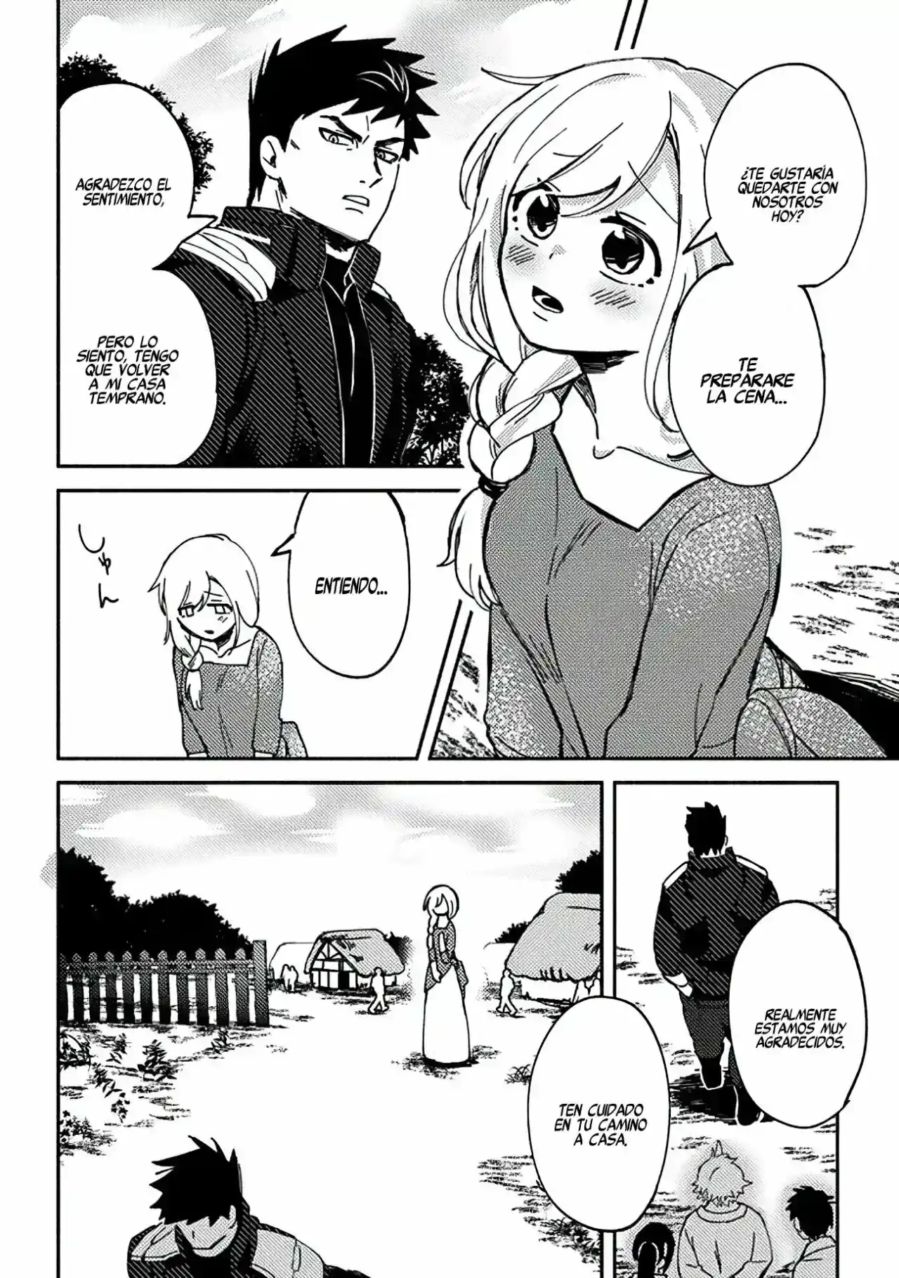 Página 54 — Akuninzura shita B-kyuu Boukensha: Shujinkou to Sono Osananajimi-tachi no Papa ni Naru Capítulo 2