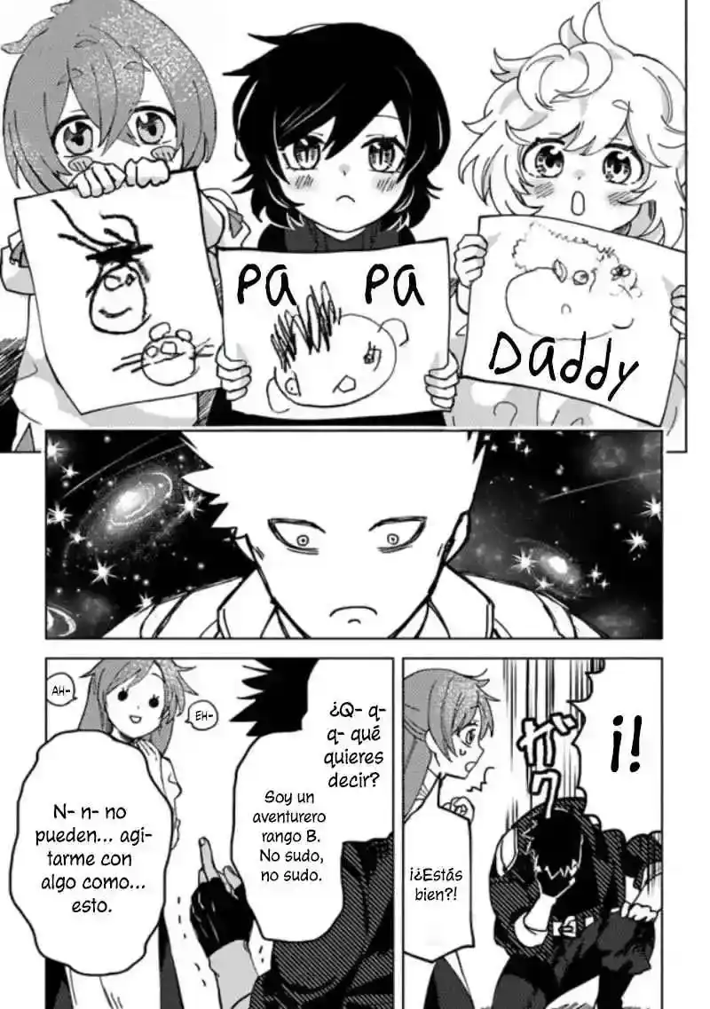 Página 16 — Akuninzura shita B-kyuu Boukensha: Shujinkou to Sono Osananajimi-tachi no Papa ni Naru Capítulo 5.5