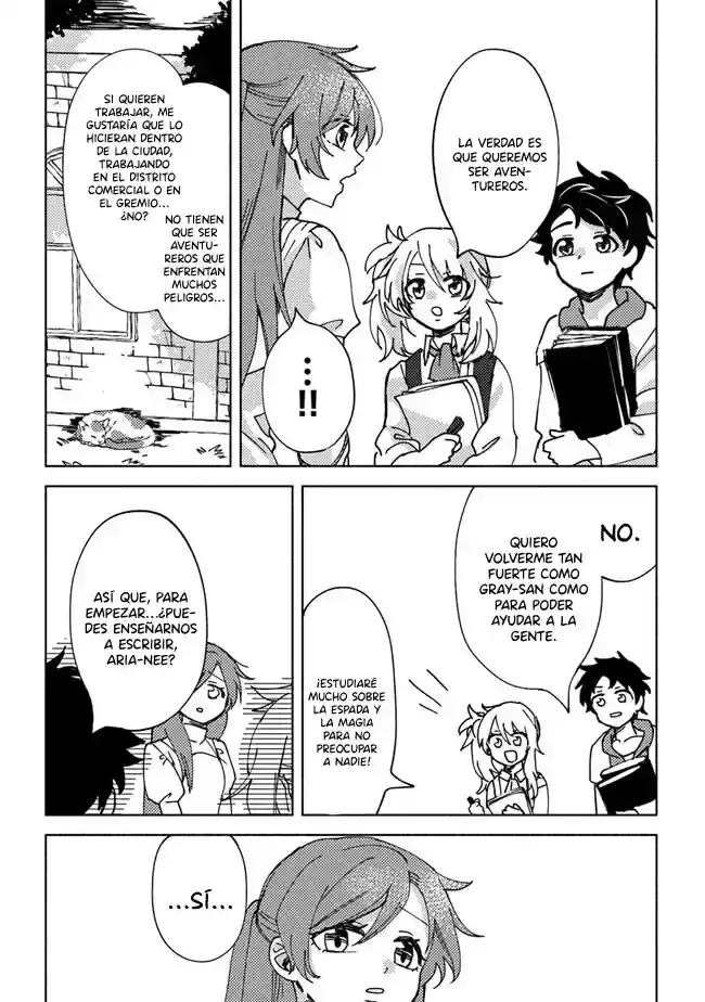 Página 8 — Akuninzura shita B-kyuu Boukensha: Shujinkou to Sono Osananajimi-tachi no Papa ni Naru Capítulo 5.7