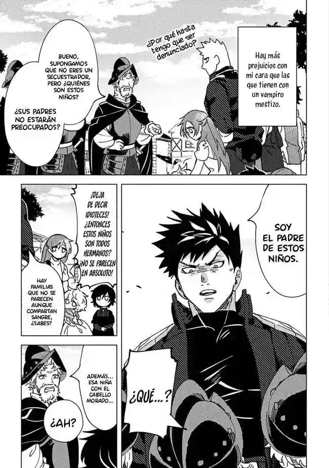 Página 34 — Akuninzura shita B-kyuu Boukensha: Shujinkou to Sono Osananajimi-tachi no Papa ni Naru Capítulo 6