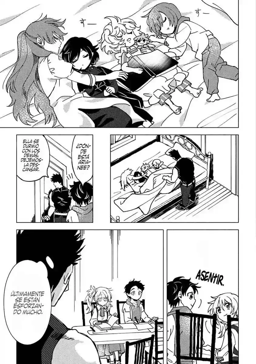 Página 11 — Akuninzura shita B-kyuu Boukensha: Shujinkou to Sono Osananajimi-tachi no Papa ni Naru Capítulo 7.1