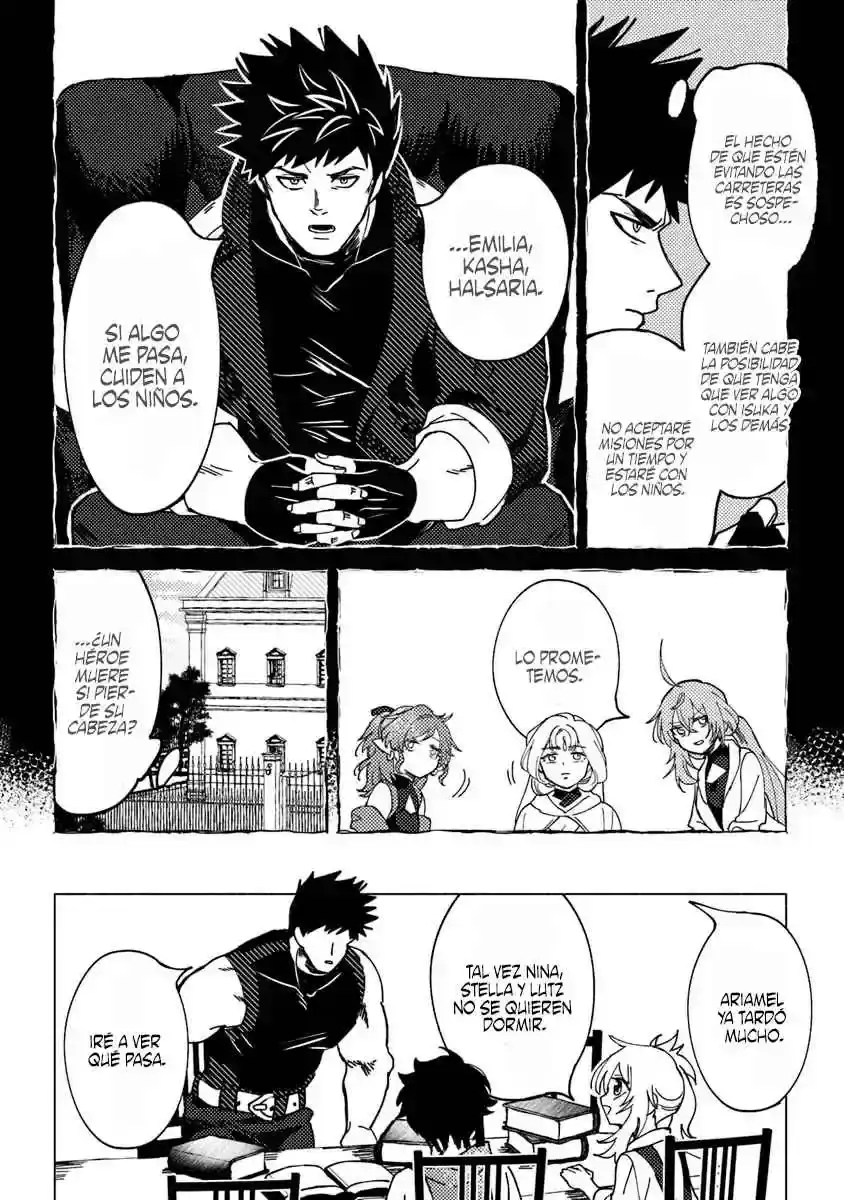 Página 30 — Akuninzura shita B-kyuu Boukensha: Shujinkou to Sono Osananajimi-tachi no Papa ni Naru Capítulo 7.1