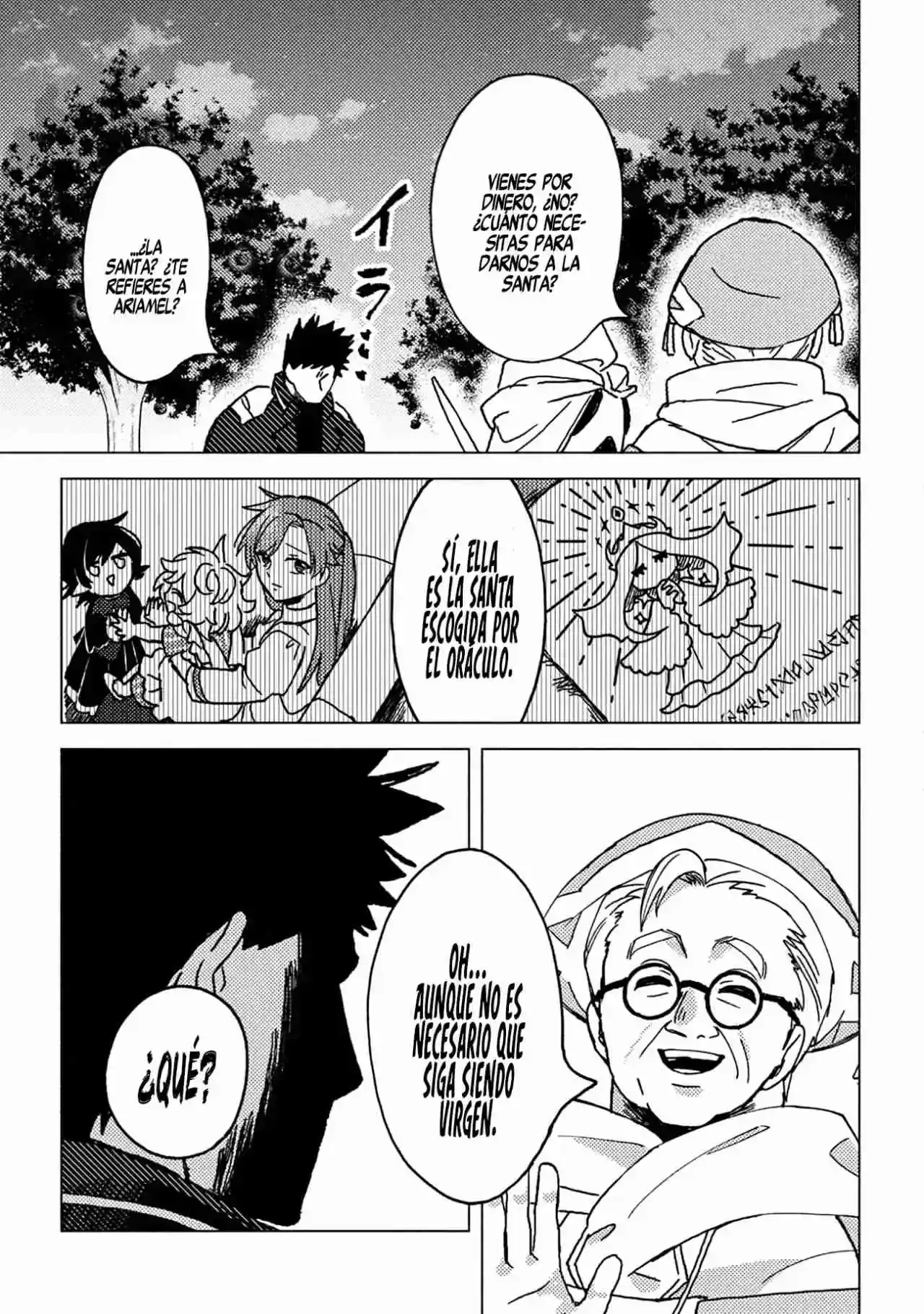 Página 7 — Akuninzura shita B-kyuu Boukensha: Shujinkou to Sono Osananajimi-tachi no Papa ni Naru Capítulo 8.2