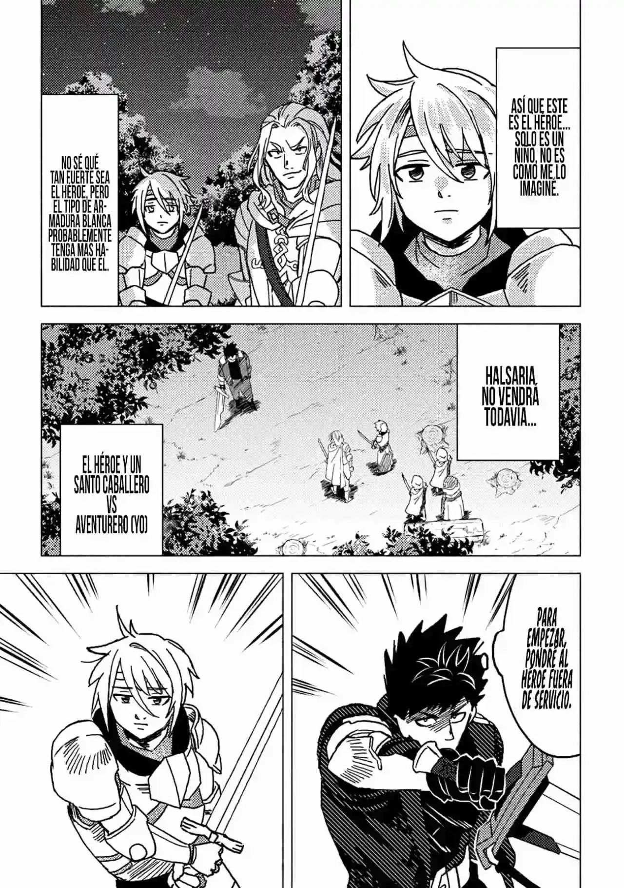 Página 29 — Akuninzura shita B-kyuu Boukensha: Shujinkou to Sono Osananajimi-tachi no Papa ni Naru Capítulo 8.2