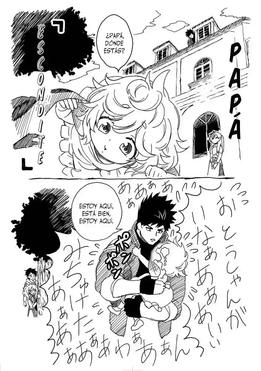Página 46 — Akuninzura shita B-kyuu Boukensha: Shujinkou to Sono Osananajimi-tachi no Papa ni Naru Capítulo 9.1