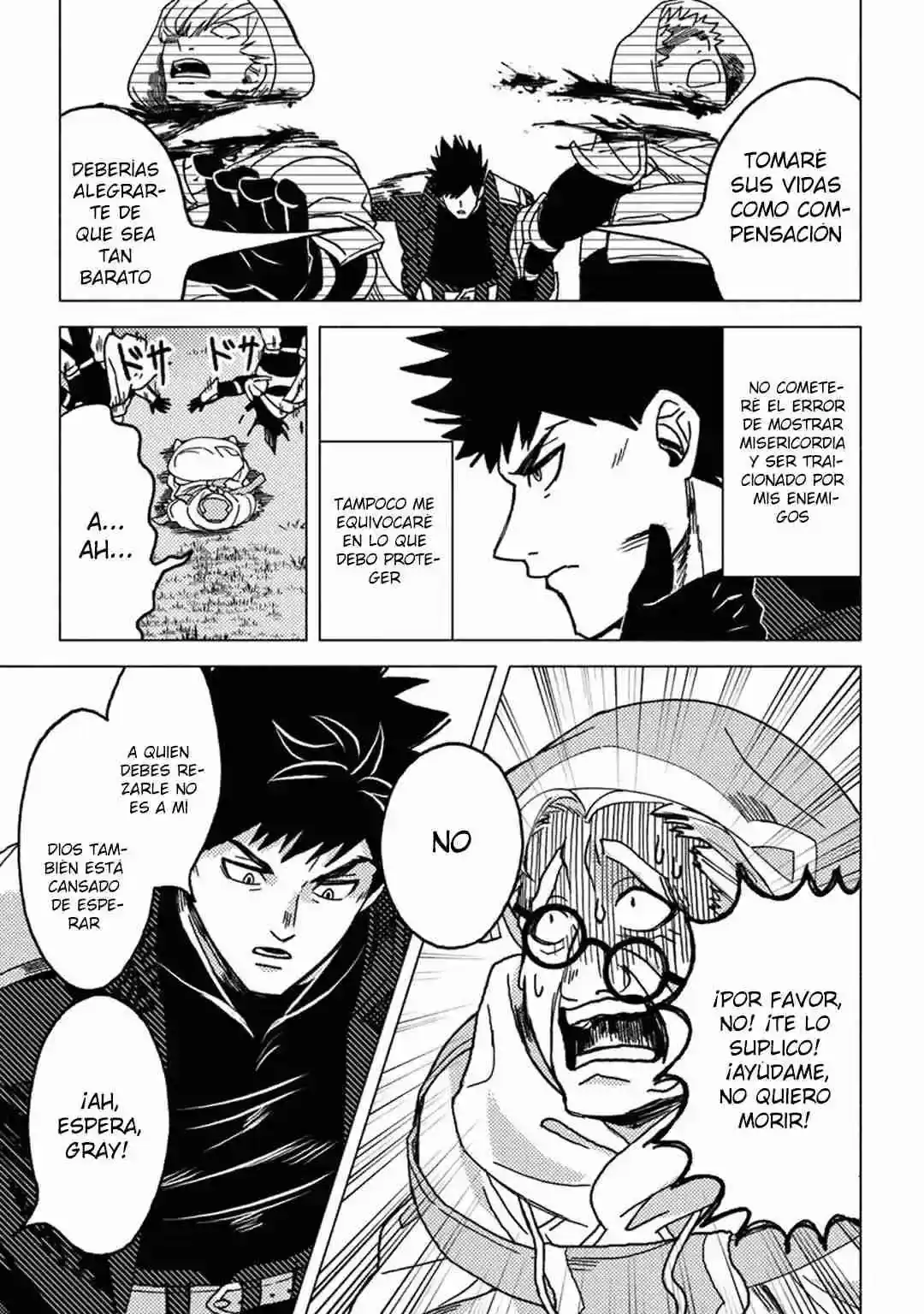 Página 8 — Akuninzura shita B-kyuu Boukensha: Shujinkou to Sono Osananajimi-tachi no Papa ni Naru Capítulo 9.2