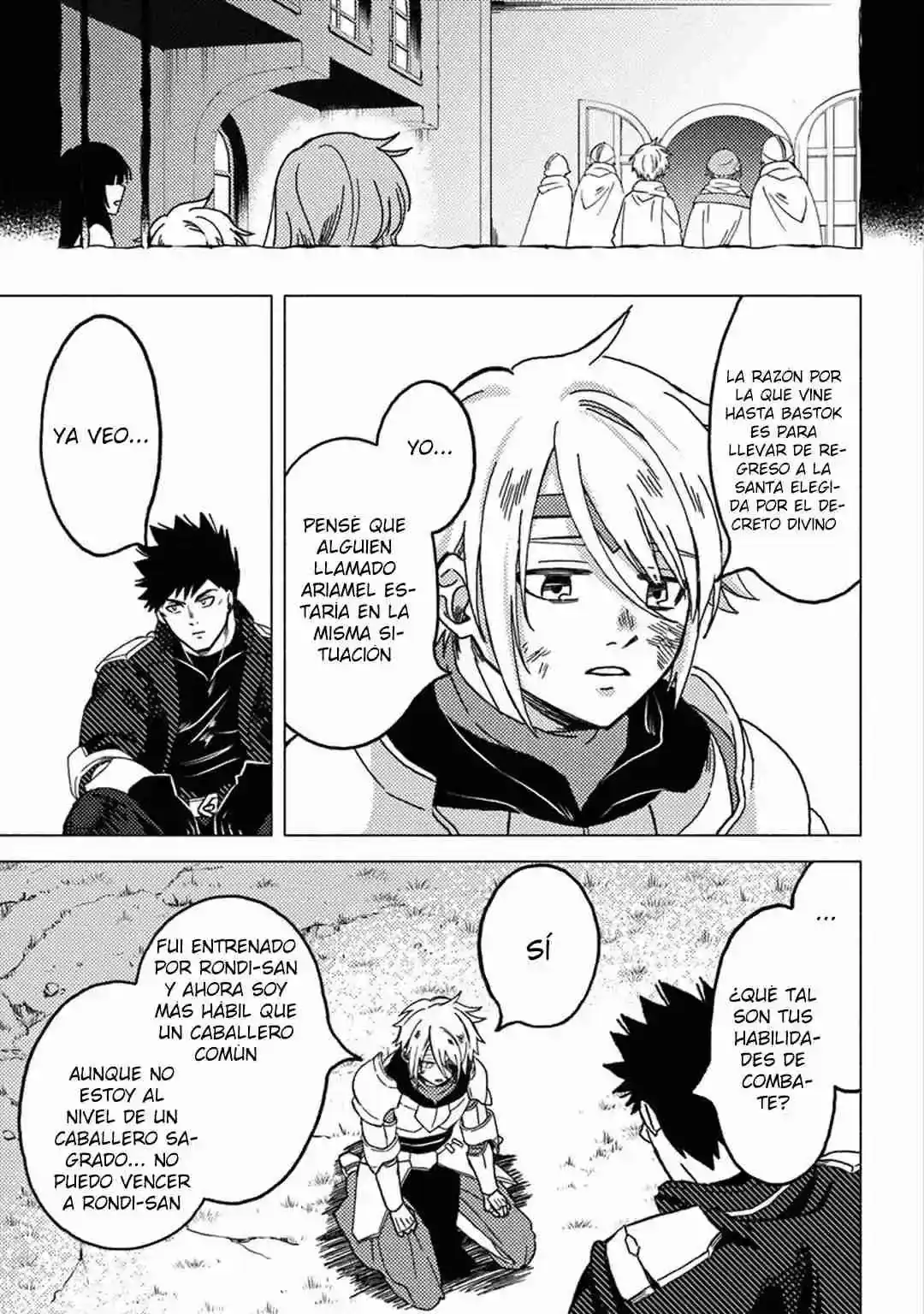 Página 16 — Akuninzura shita B-kyuu Boukensha: Shujinkou to Sono Osananajimi-tachi no Papa ni Naru Capítulo 9.2