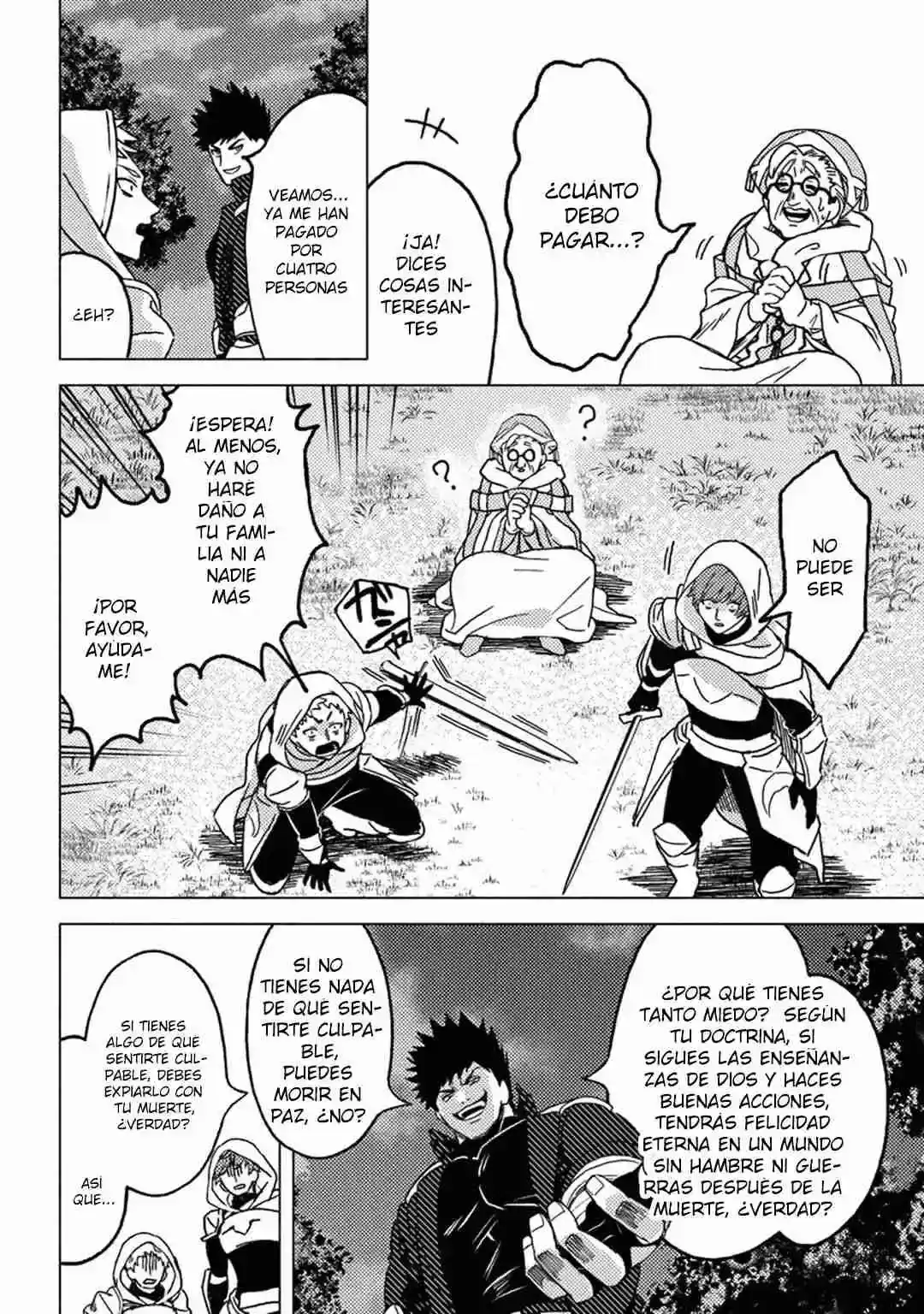 Página 33 — Akuninzura shita B-kyuu Boukensha: Shujinkou to Sono Osananajimi-tachi no Papa ni Naru Capítulo 9.2