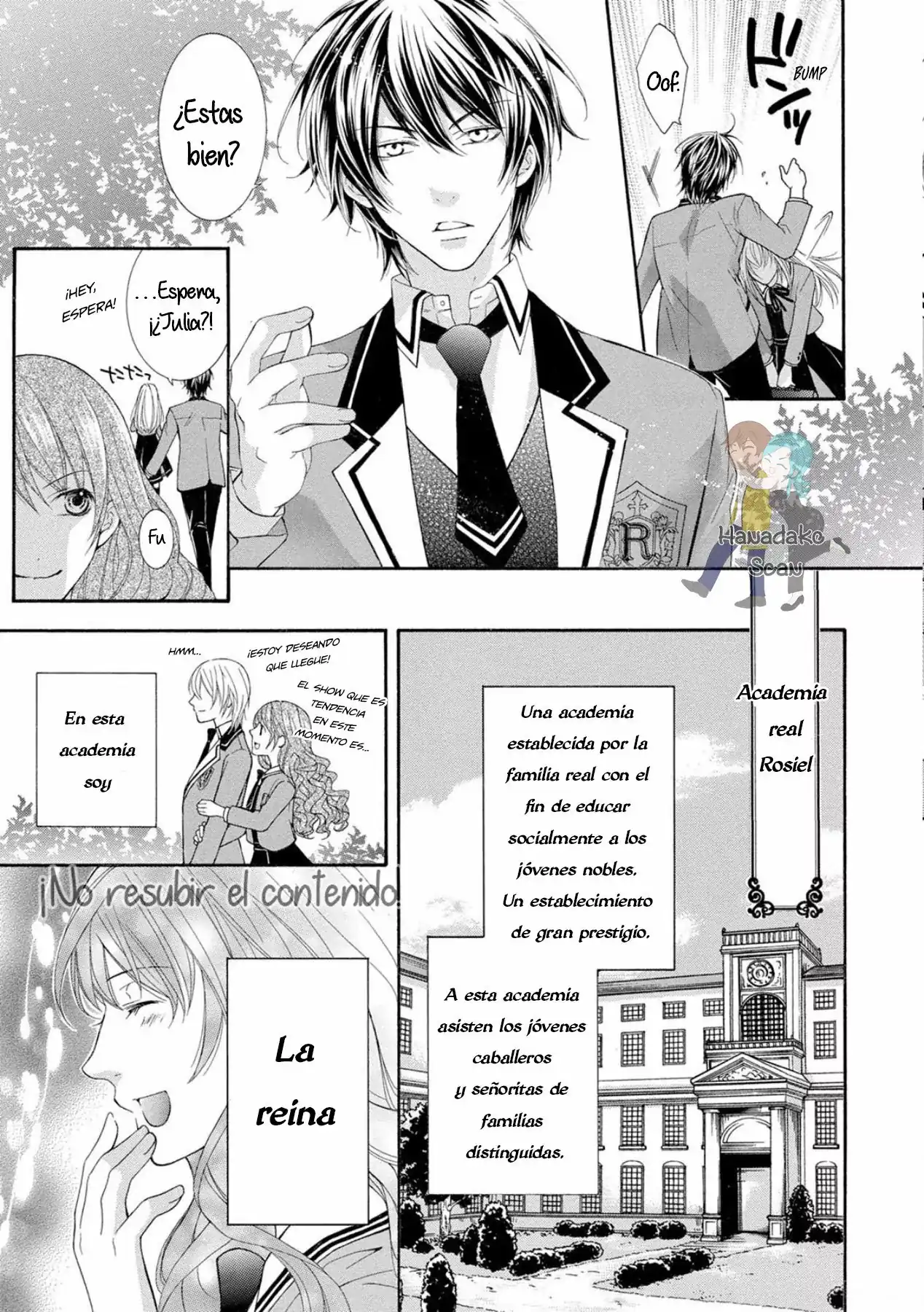 Página 9 — Capítulo 1 de Akuyaku Reijou ni Erabareta nara, Yuuga ni Enjite Misemashou!