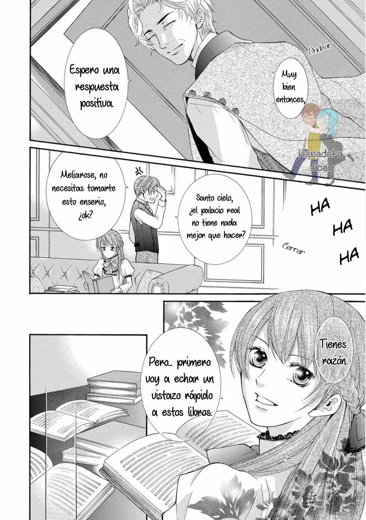Página 14 — Capítulo 1 de Akuyaku Reijou ni Erabareta nara, Yuuga ni Enjite Misemashou!