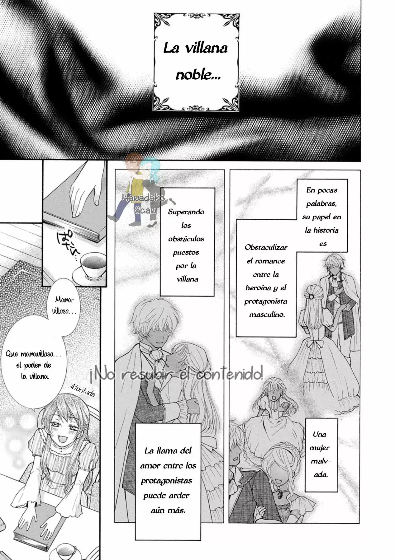 Página 15 — Capítulo 1 de Akuyaku Reijou ni Erabareta nara, Yuuga ni Enjite Misemashou!