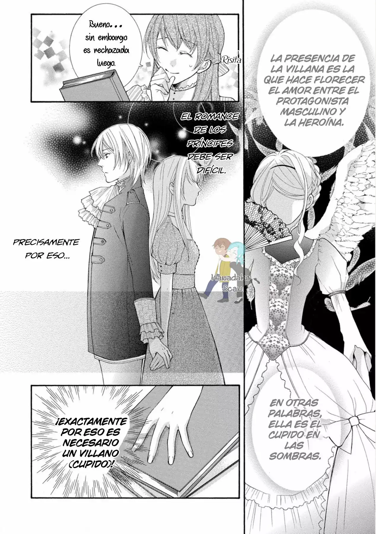 Página 16 — Capítulo 1 de Akuyaku Reijou ni Erabareta nara, Yuuga ni Enjite Misemashou!