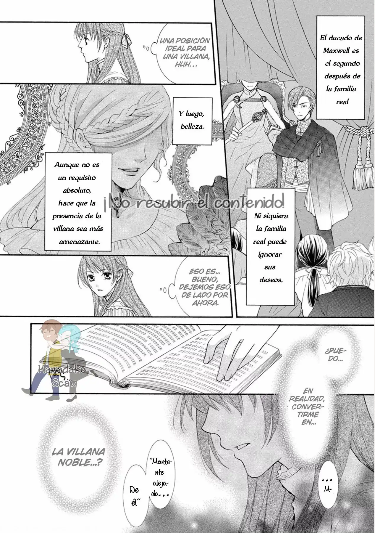 Página 18 — Capítulo 1 de Akuyaku Reijou ni Erabareta nara, Yuuga ni Enjite Misemashou!